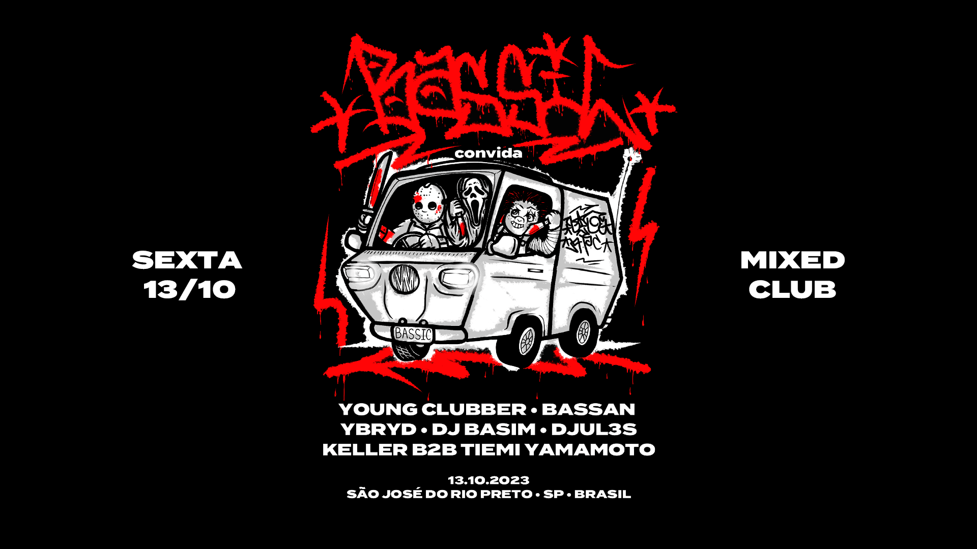 Bassic Convida: Young Clubber (Sp), Bassan (Sp), Tiemi  (Sp)
