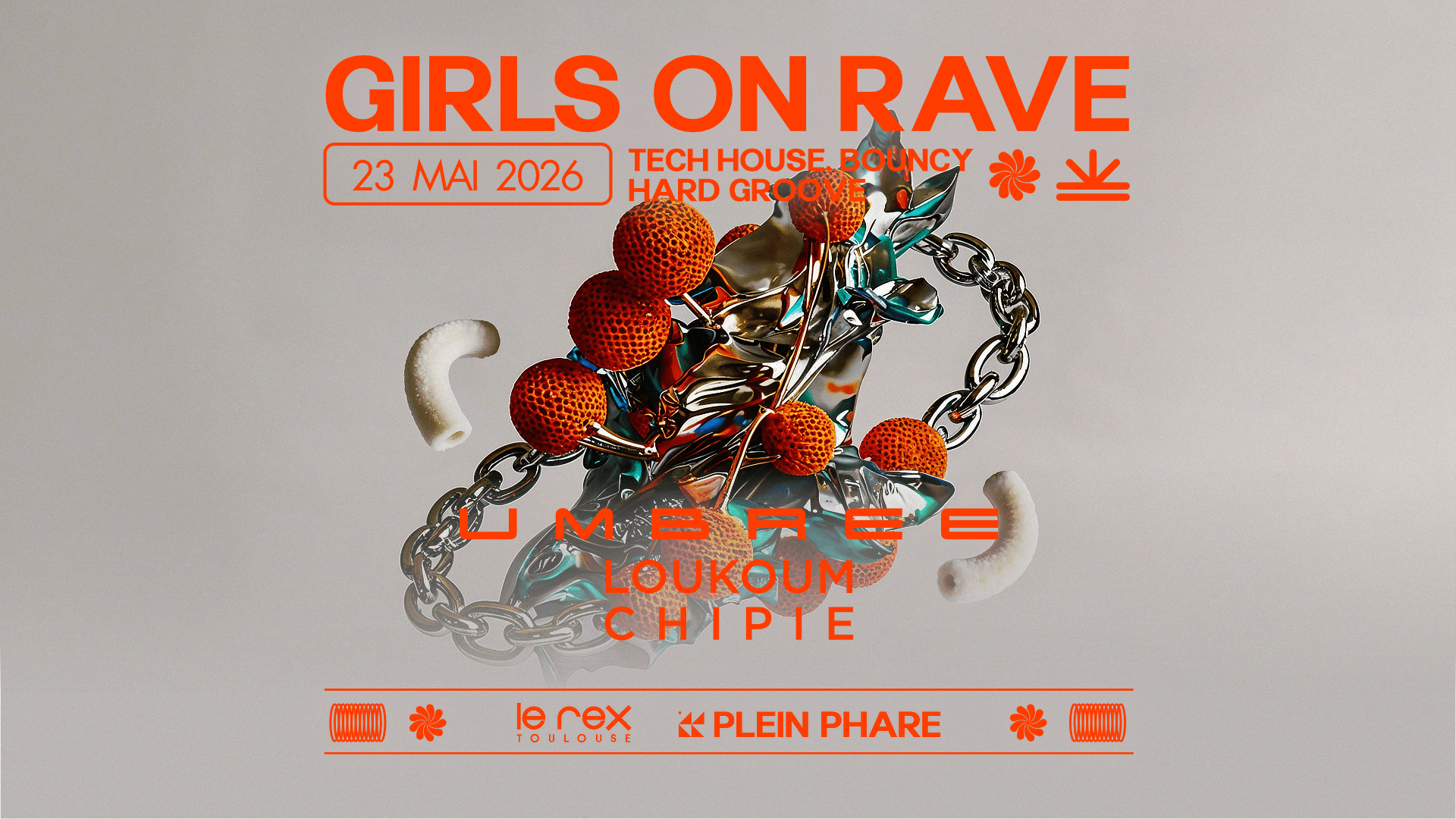 Girls On Rave Inv. Umbree, Loukoum & Chipie