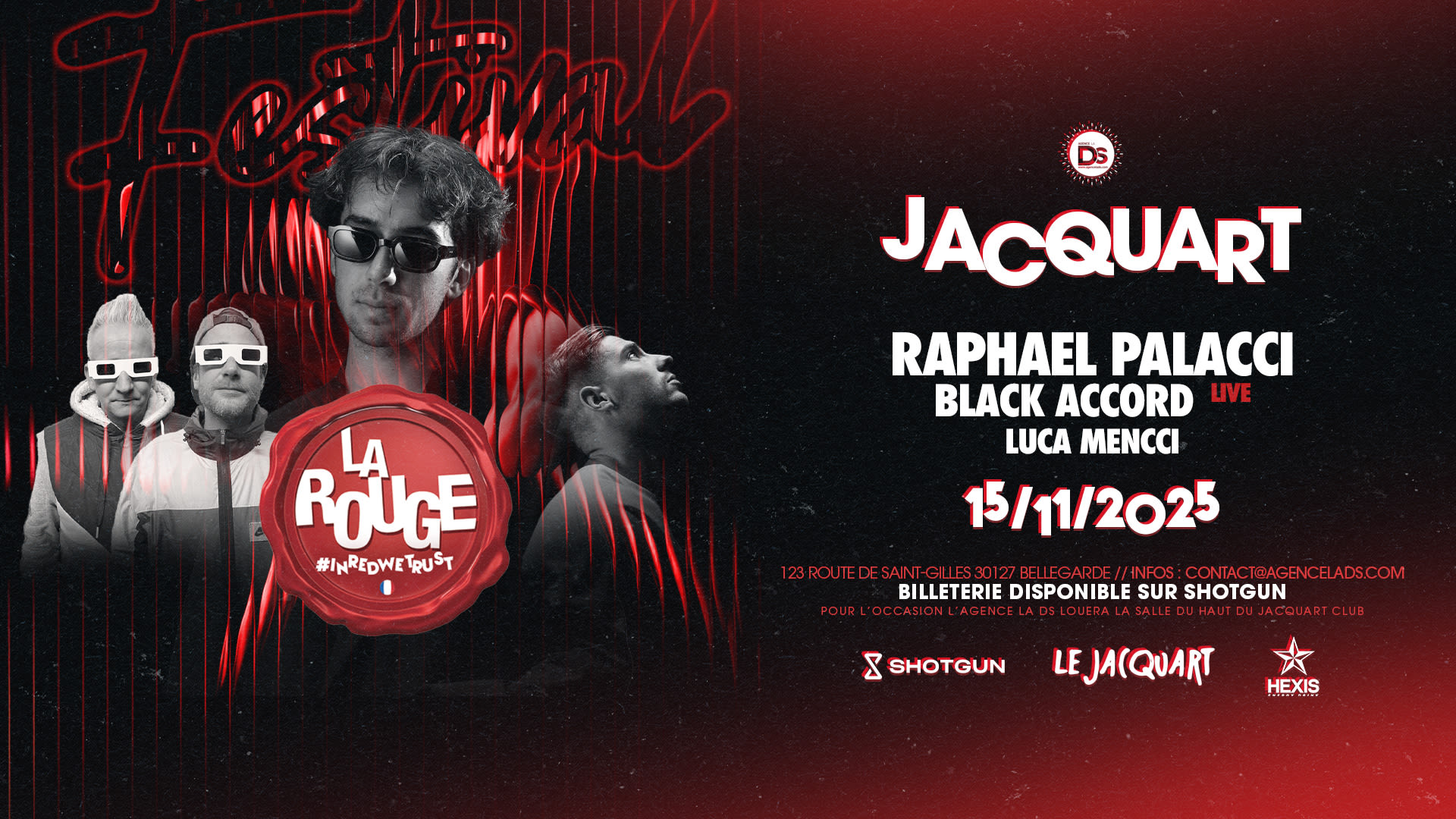 Festival La Rouge Le Jacquart 15-11-2025