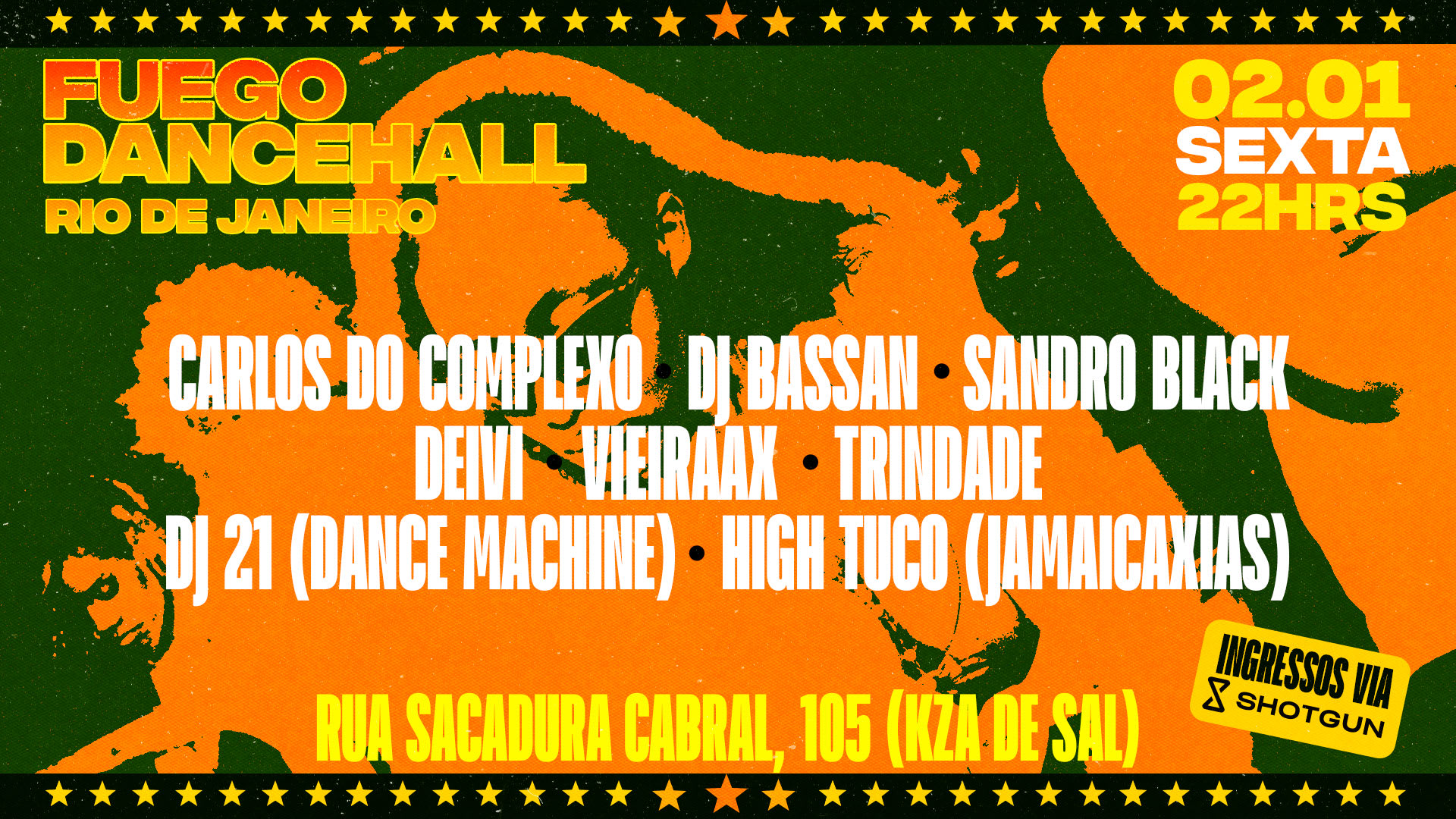 Fuego Dancehall Rj // 02.01 •