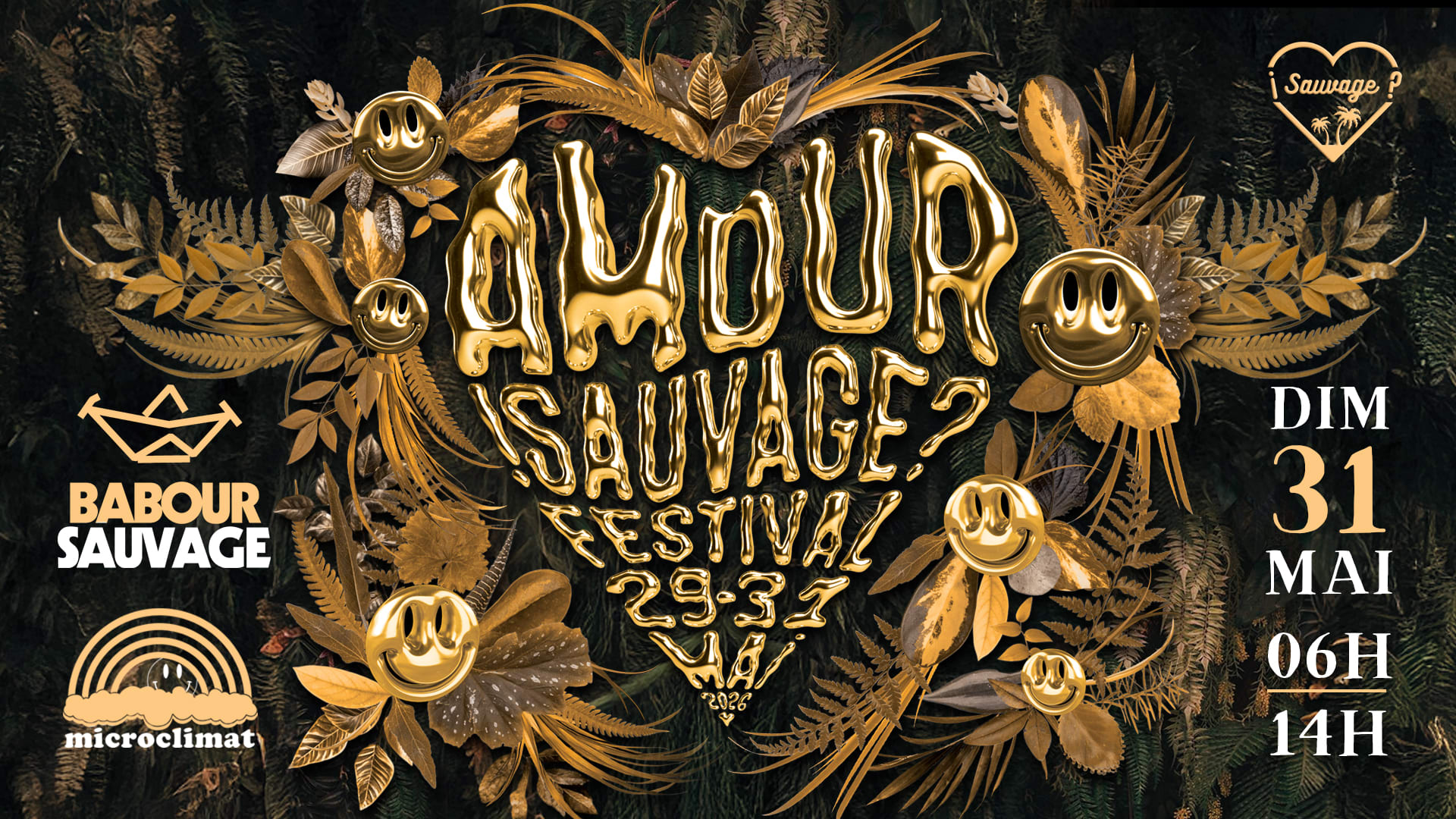 After Microclimat Sauvage 6h-14h · Dim 31.05
