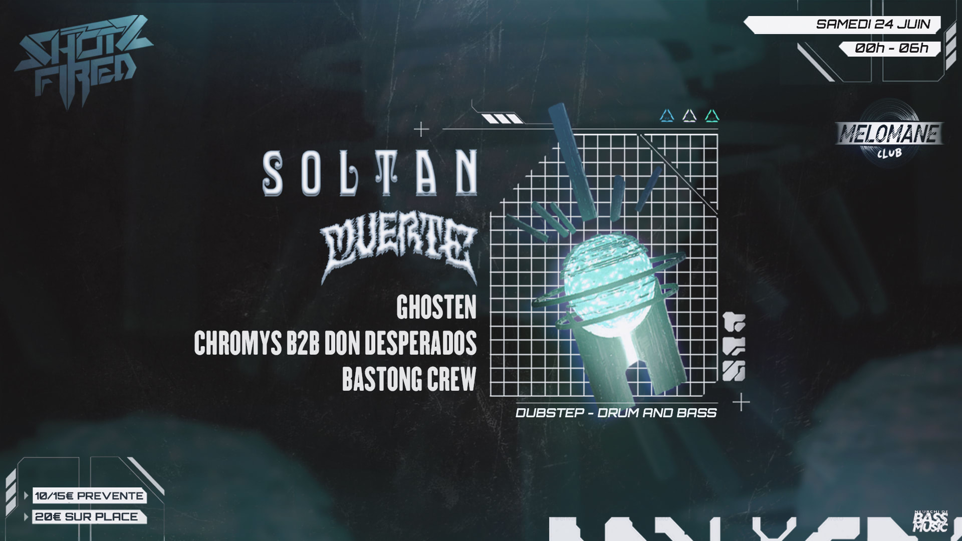 Shots Fired W/ Soltan, Muerte & More