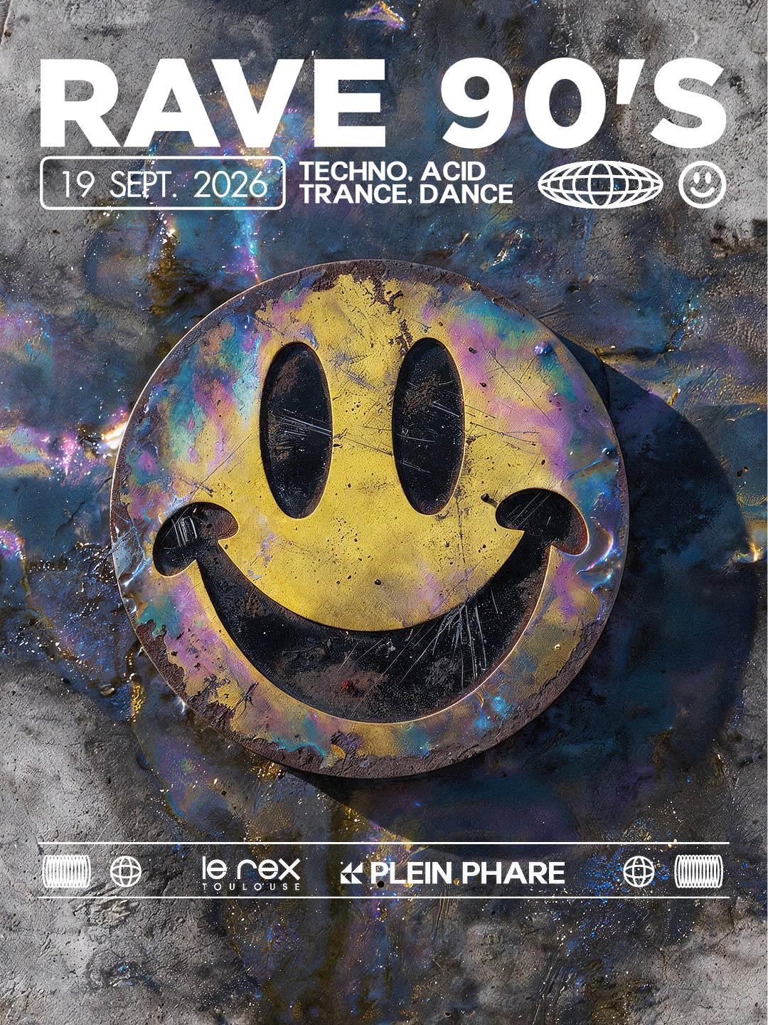 Rave 90's - Plein Phare - *Entrée Gratuite