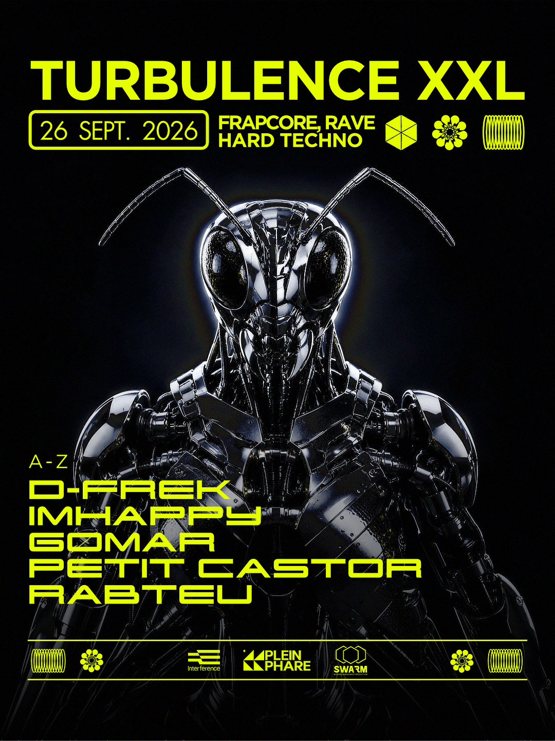 Turbulence Xxl Inv. Swarm (D-Frek, Imhappy, Rabteu & More)