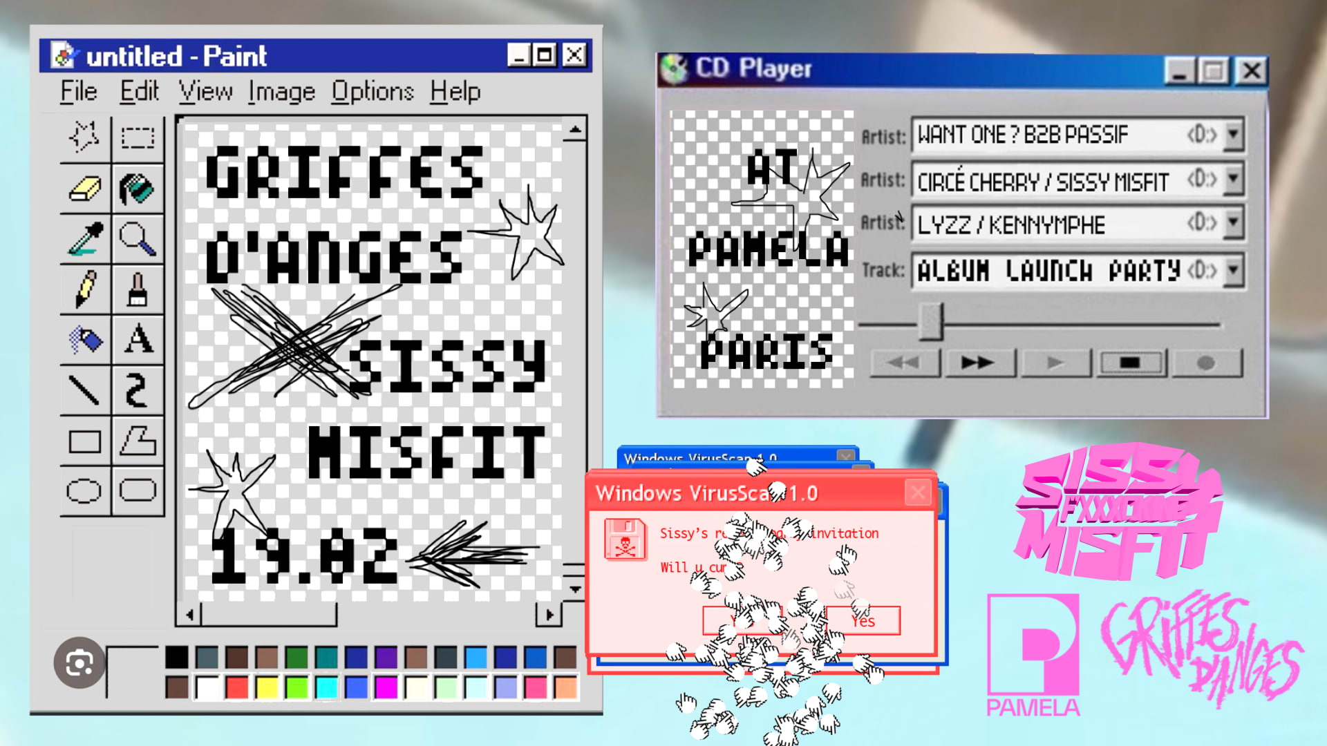 Griffes D'anges X Sissy Misfit Release Party - Lyzz...