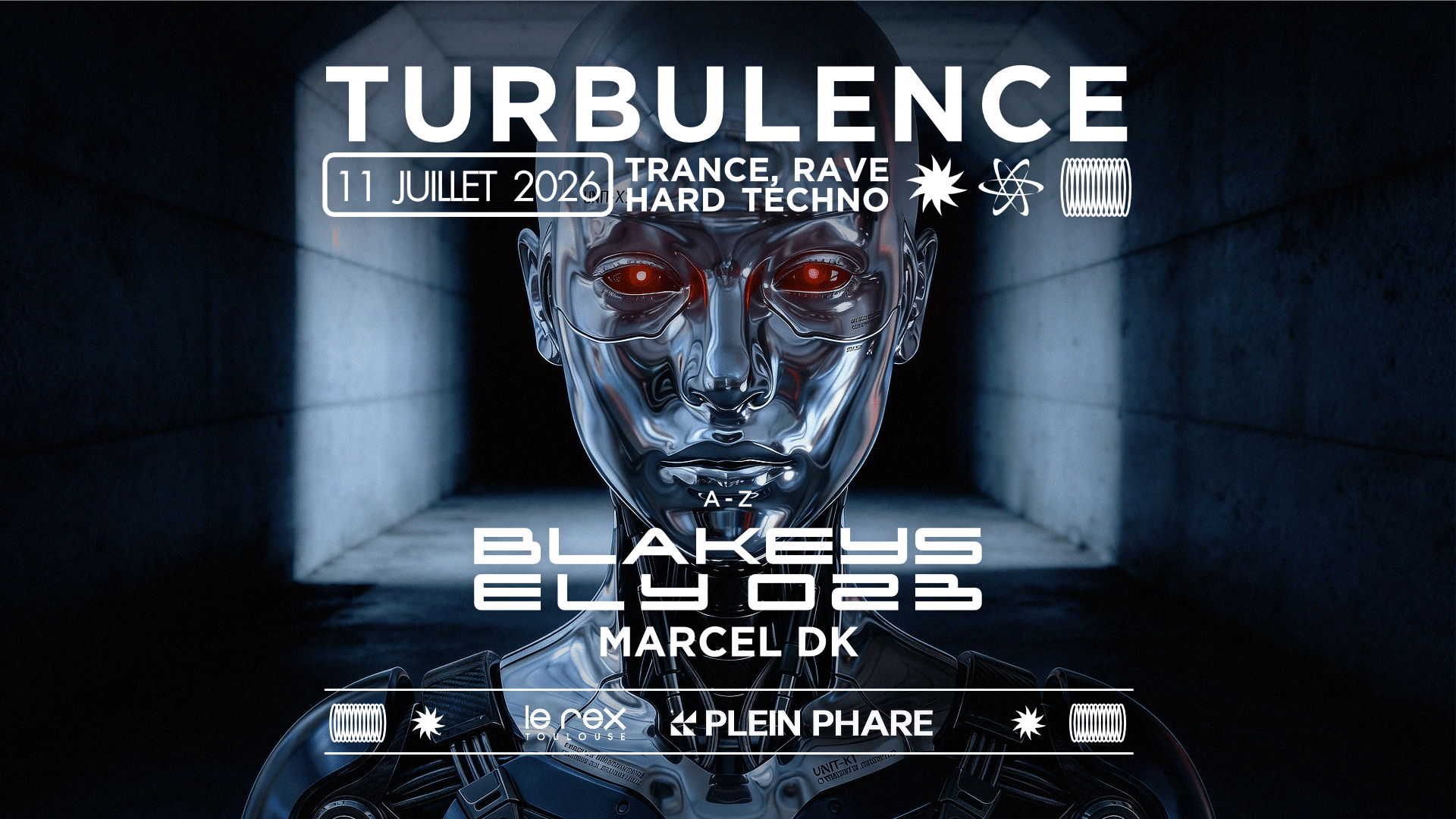 Turbulence Inv. Blakeys, Ely 023 & Marcel Dk (Hard Techno)