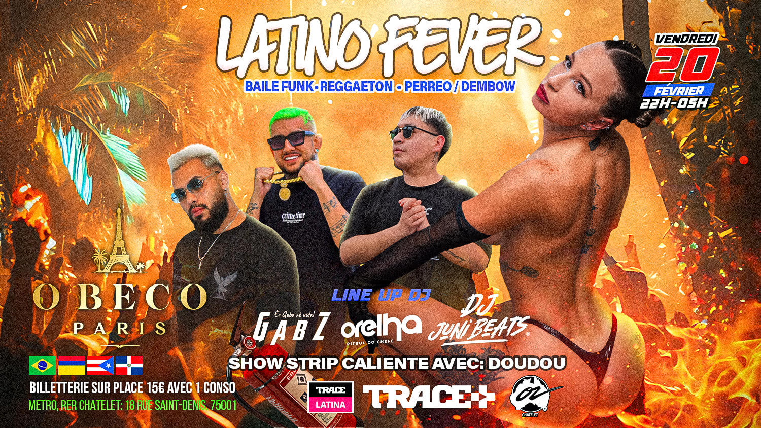 Latino Fever 100% Latino: Show Strip/Twerk