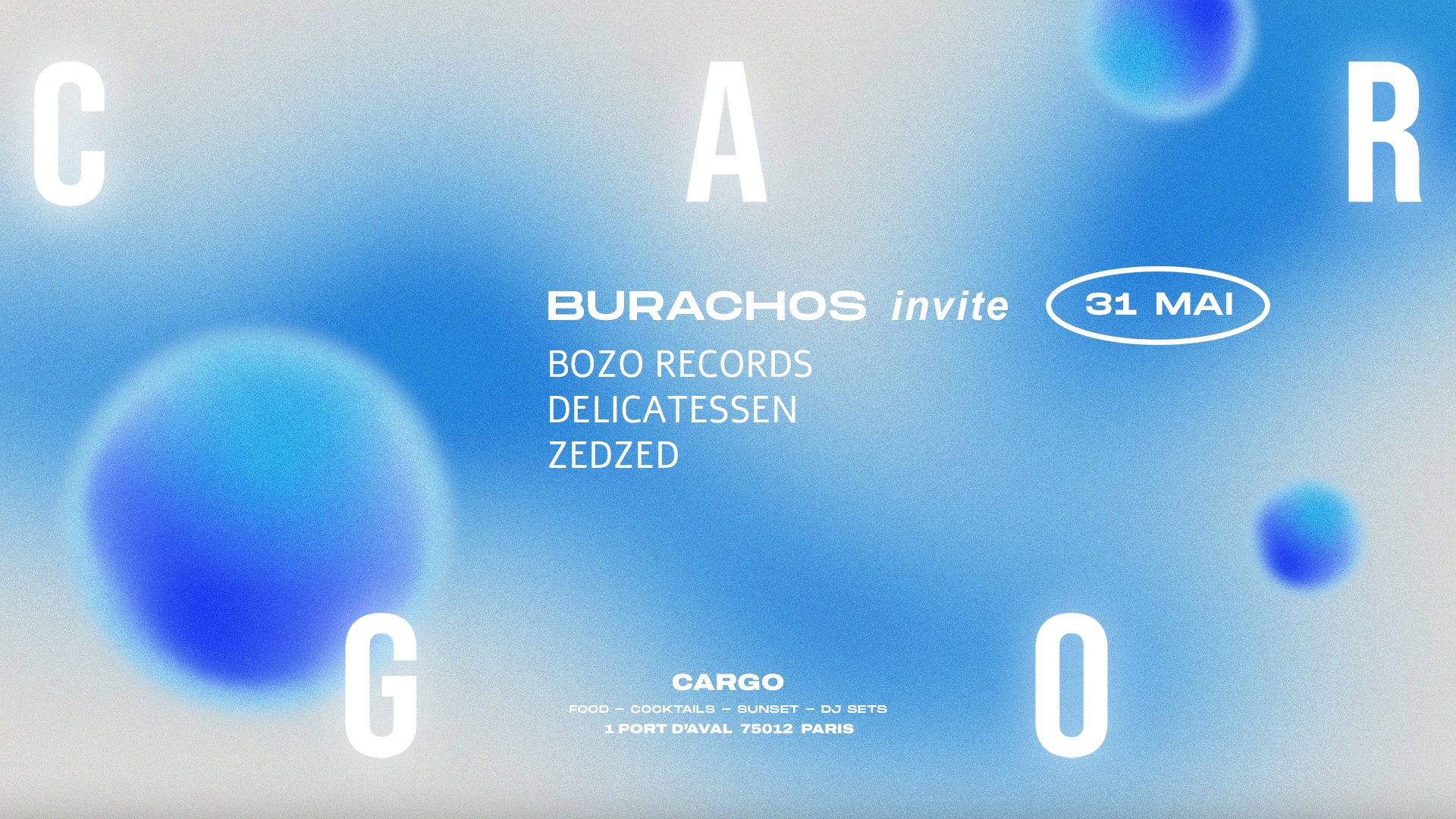 Cargo | Burachos, Delicatessen, Bozo Records, Zedzed