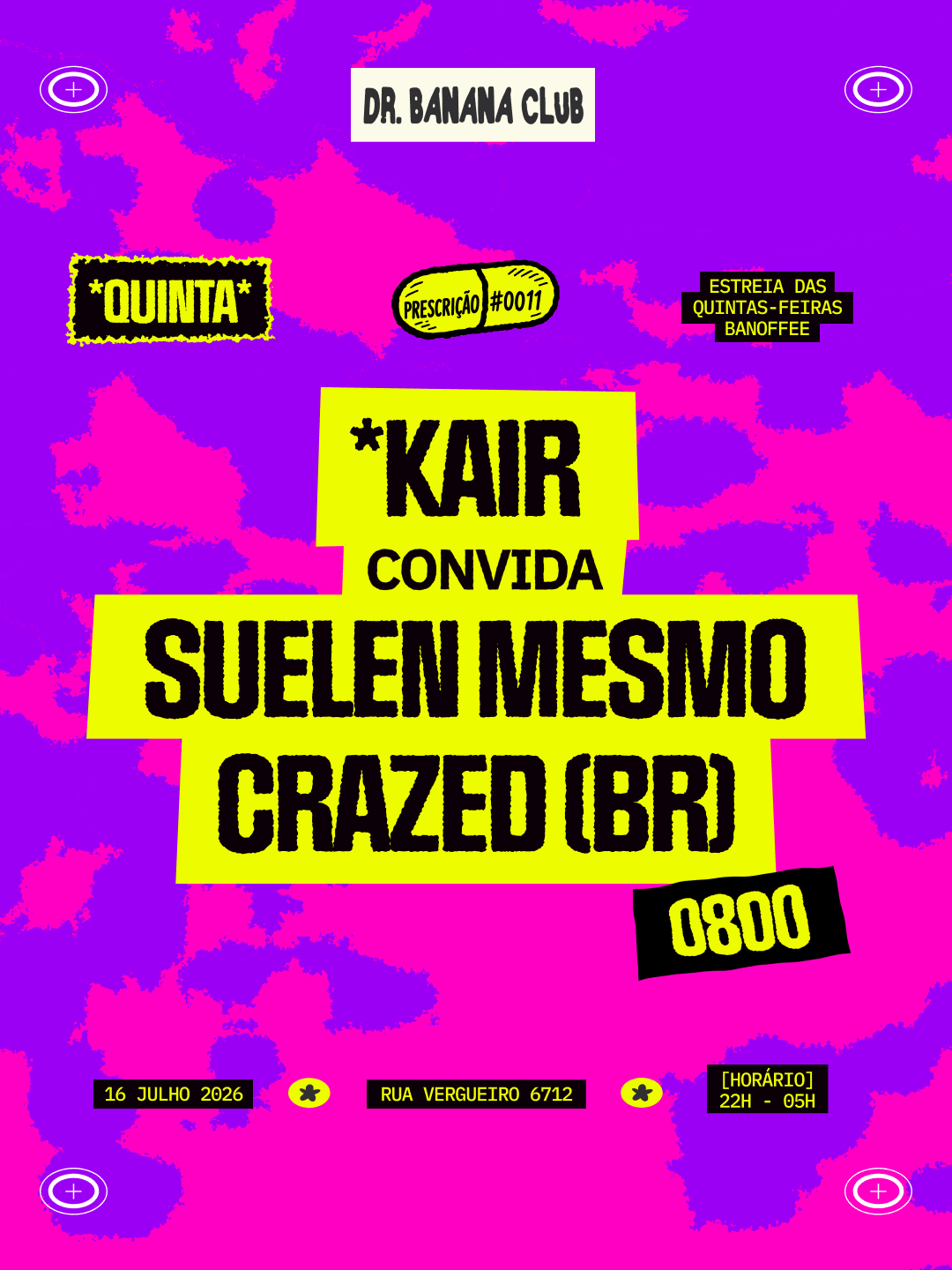 Kair Convida @ Dr Banana Club