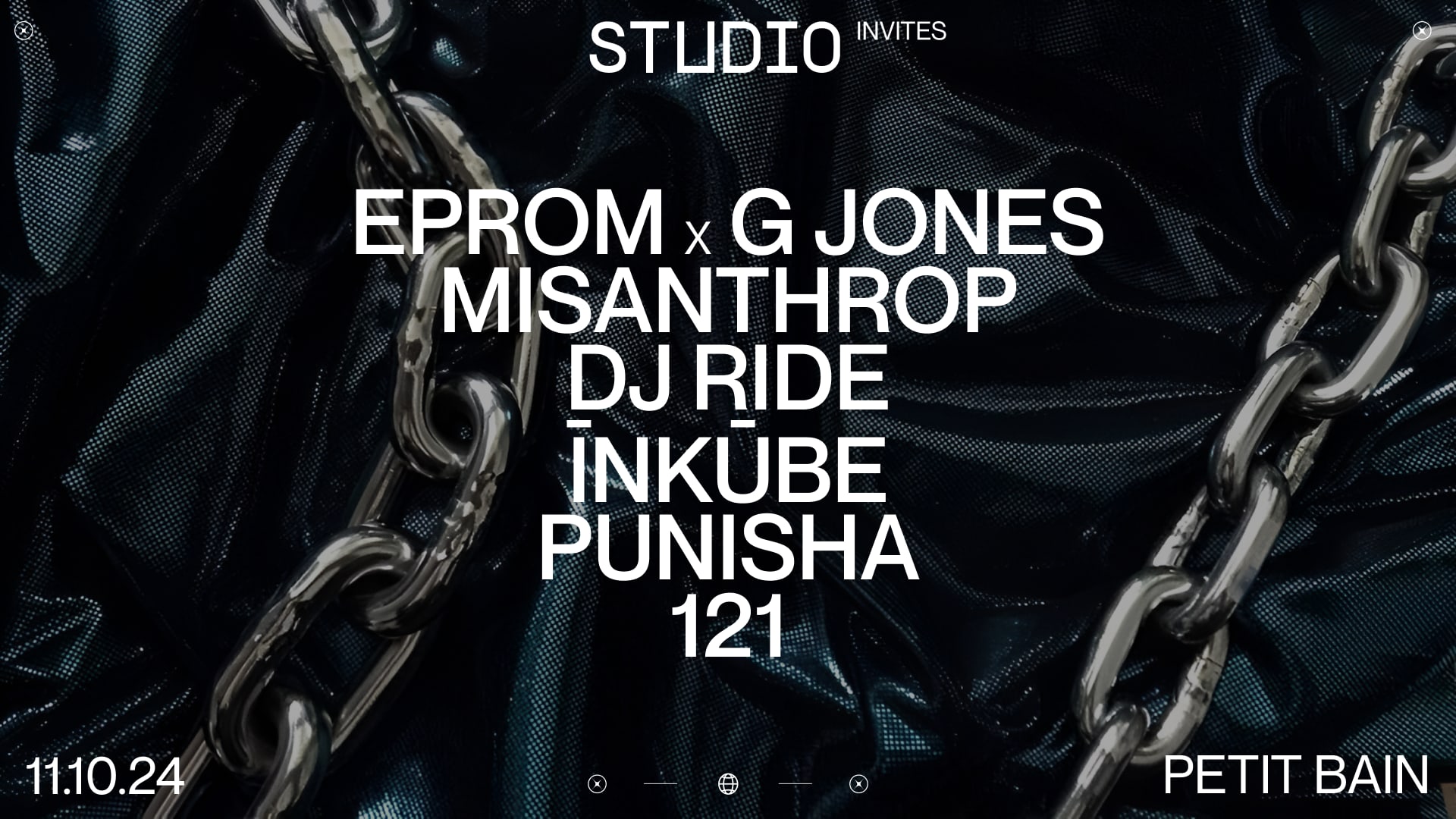 Studio Invites Eprom X G Jones, Misanthrop, Dj Ride, & More