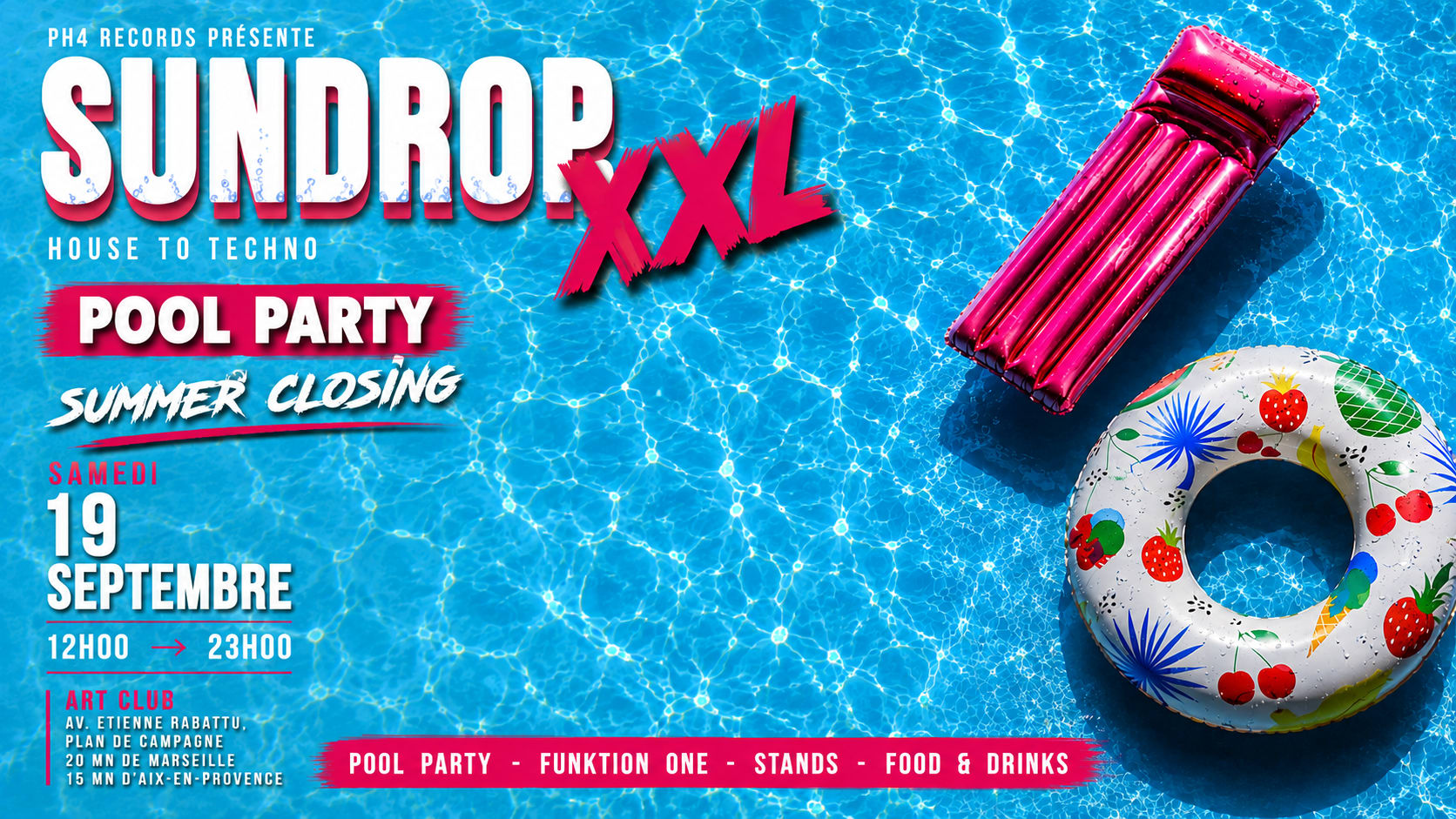 Ph4 Records Présente : Sundrop Xxl III — Summer Closing