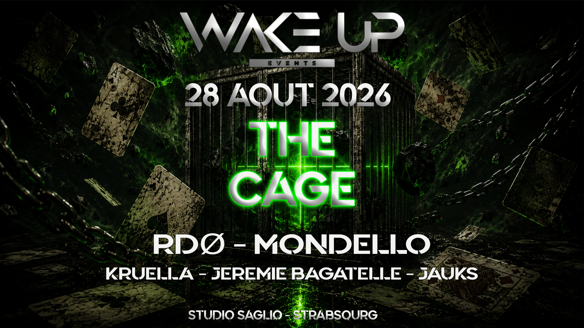The Cage  W:  Rdo, Mondello, Kruella, Jauks