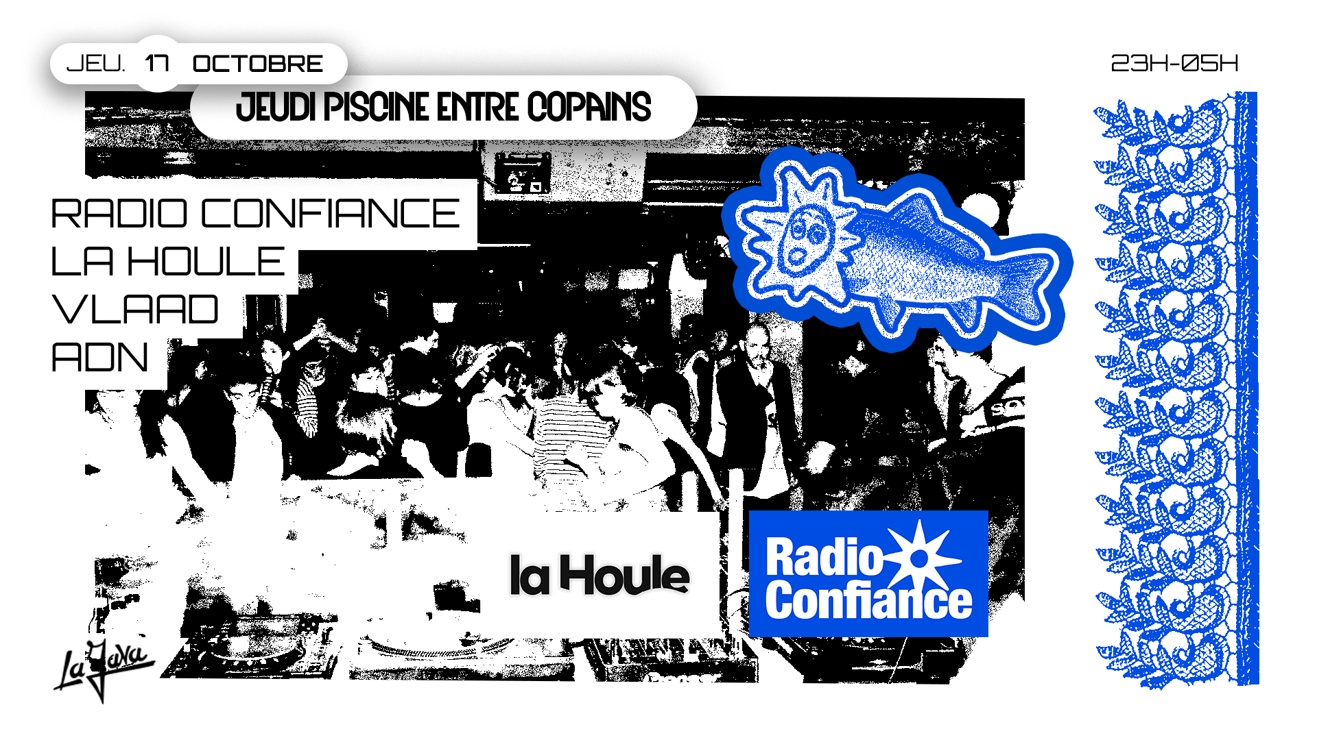 Jeudi Piscine Entre Copains @Lajava