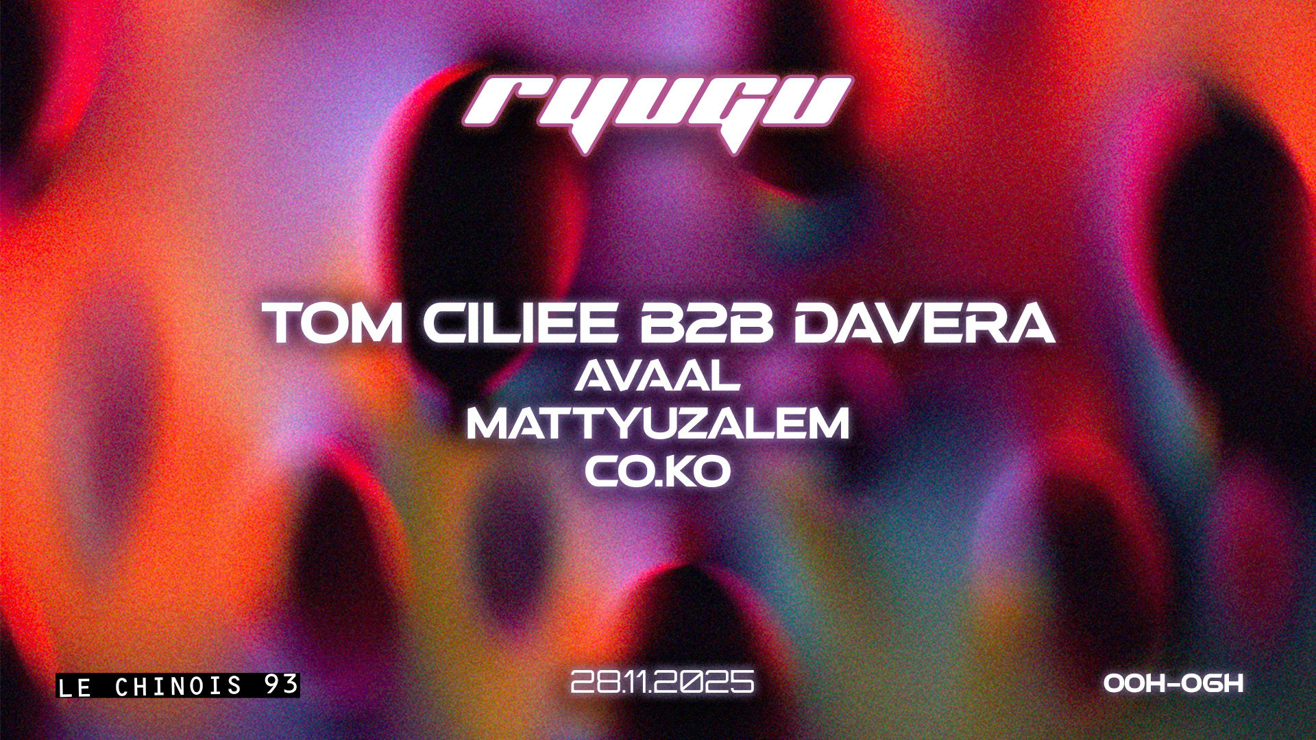 Ryugu X Le Chinois | Tom Ciliée, Davera