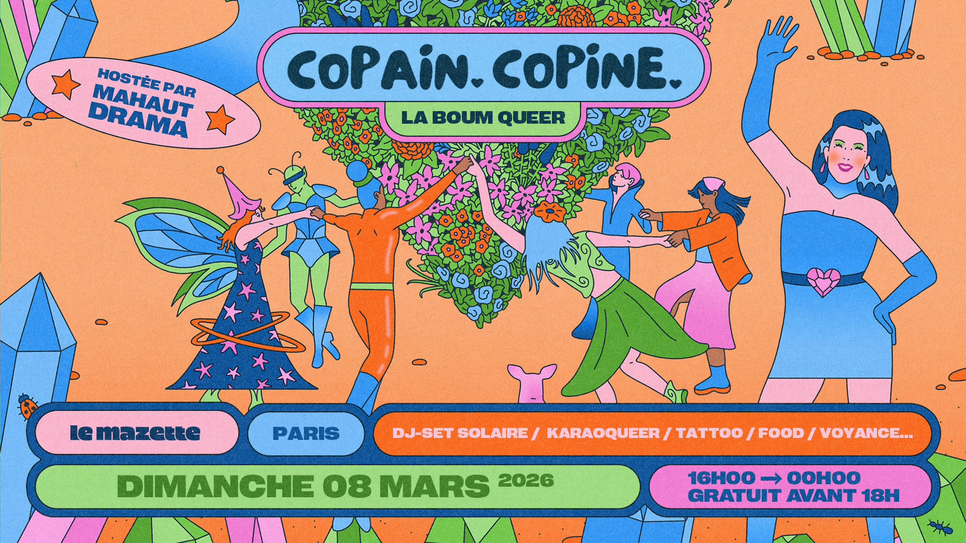 La Copain-Copine - La Boum Queer Avec Mahaut Drama !
