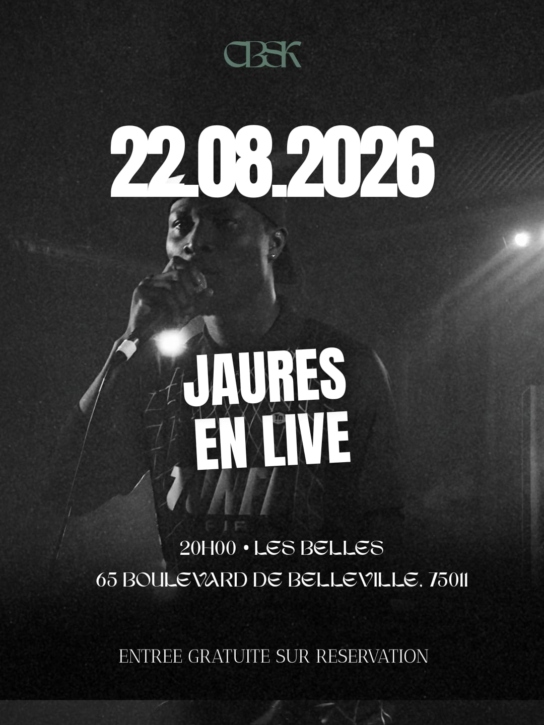 Jaures En Live @Belles Paris