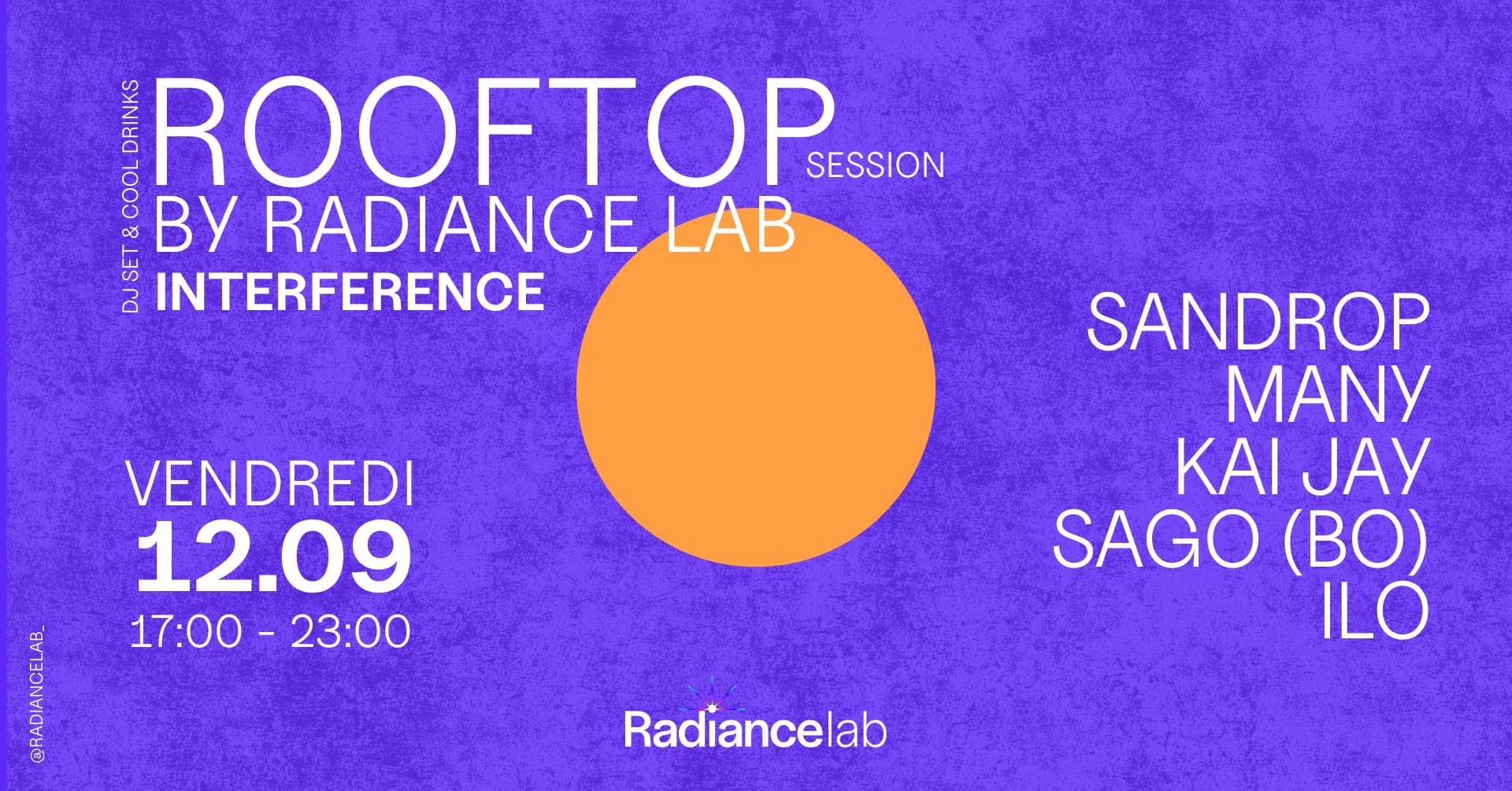 Rooftop Session By Radiance Lab @Interference