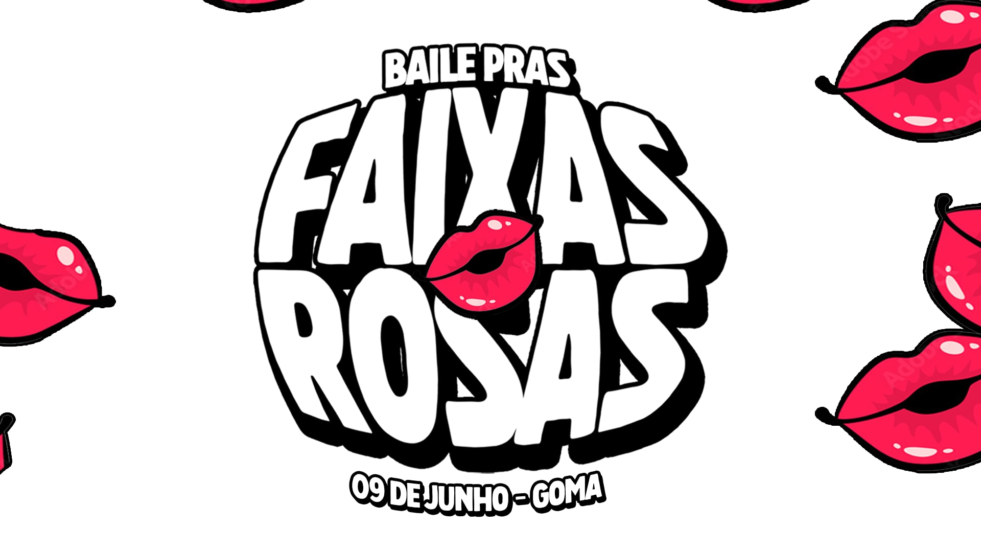 Baile Pras Faixas Rosas • 1 Ano