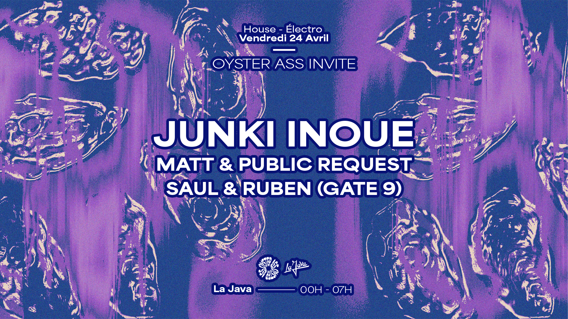 Oyster Ass Invite Junki Inoue & Gate 9