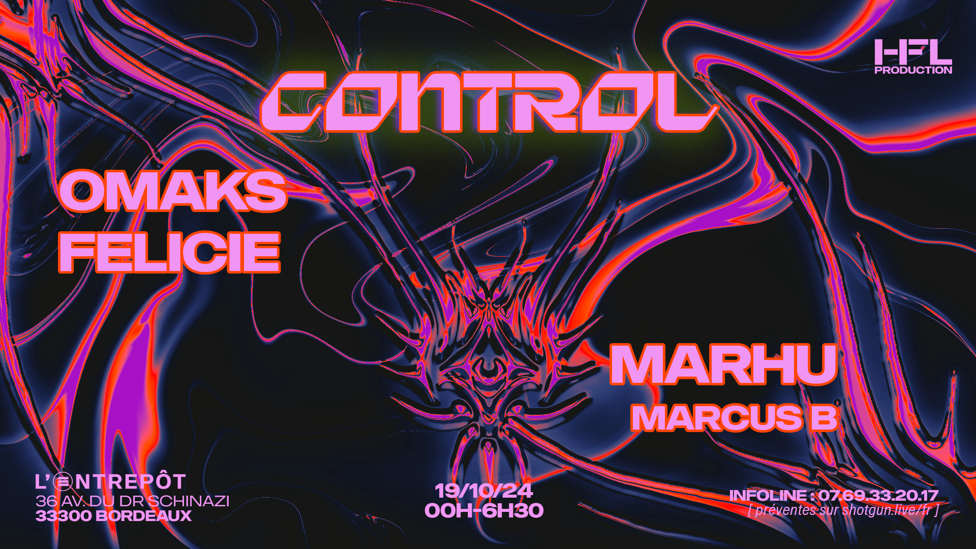 Control W/ Omaks / Felicie / Marhu / Marcus B