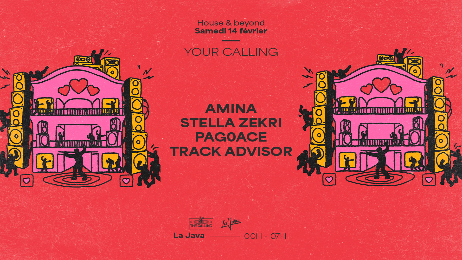 Your Calling : Stella Zekri, Amina, Pag0ace & Track Advisor