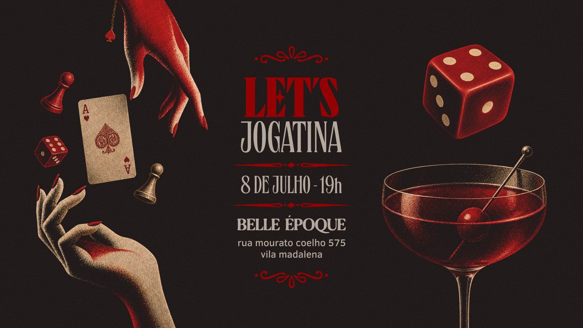 Let's Jogatina - Happy Hour Com Jogos Na Vila Madalena