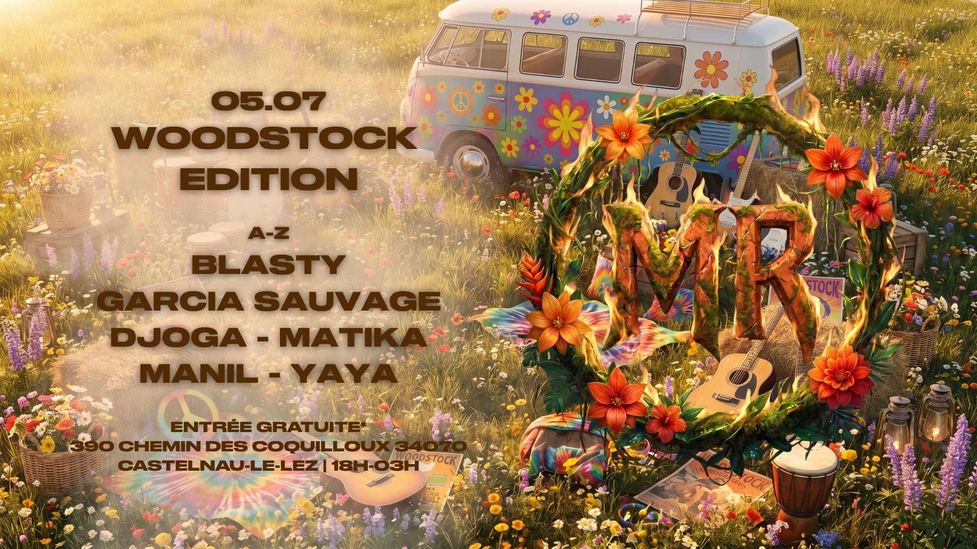 Modern Rave : Woodstock Édition #3 - Garcia Sauvage, Blasty