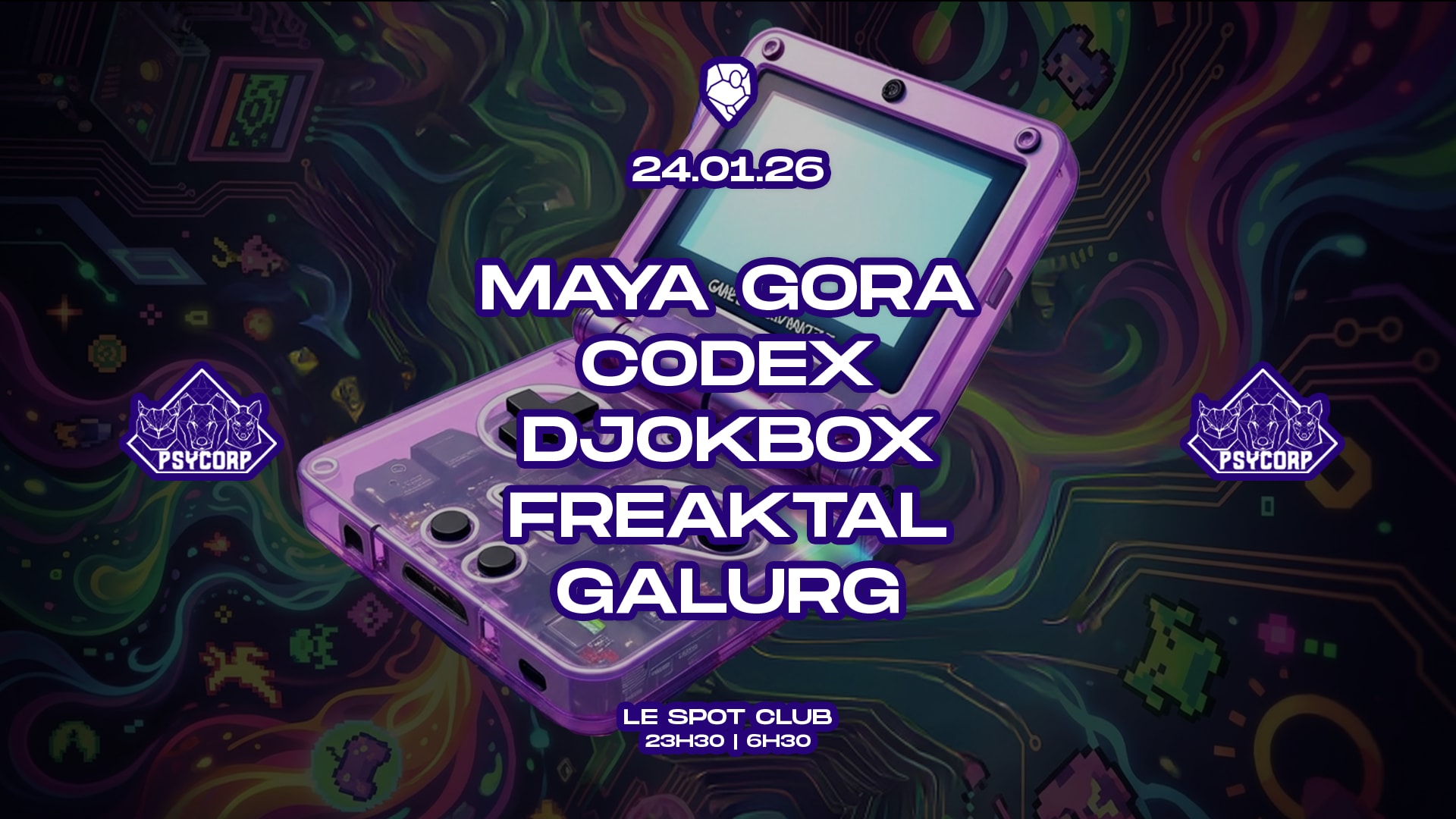 Psycorp - Maya Gora, Djokbox, Galurg, Freaktal