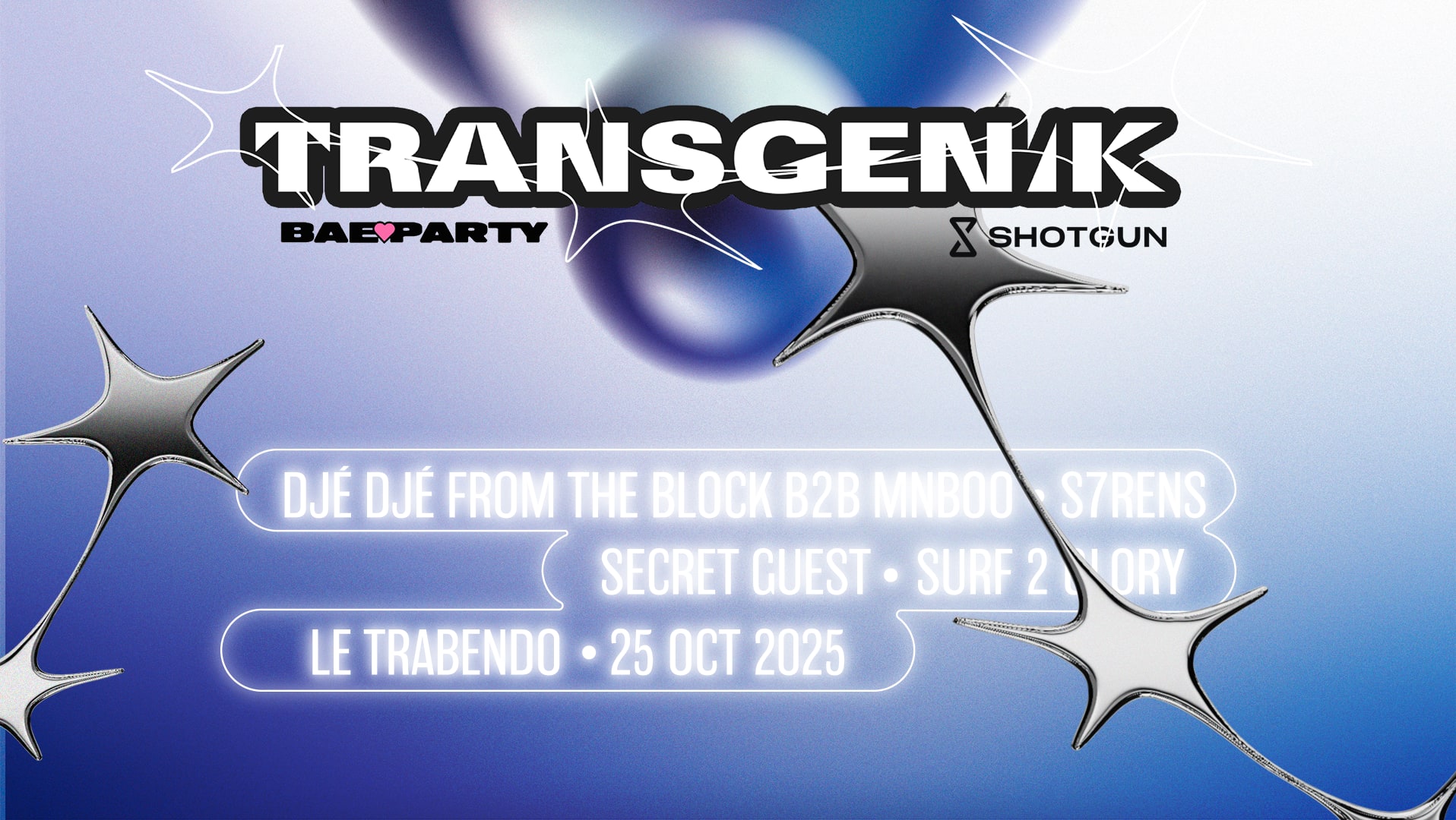 Transgenik X Bae Party