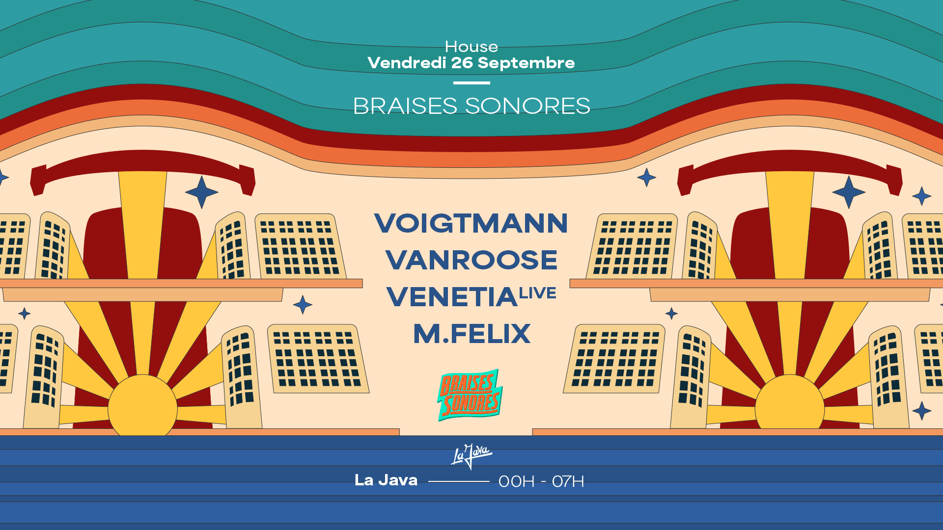 Braises Sonores : Voigtmann, Vanroose, Venetia (Live) & More