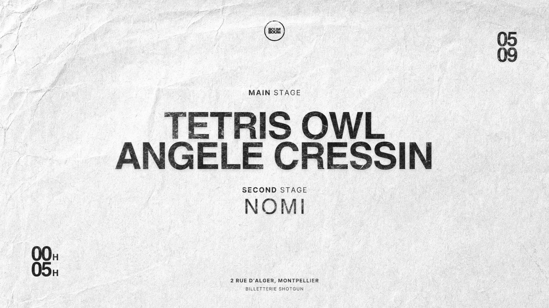 Boum Boum : Tetris Owl - Angel Cressin