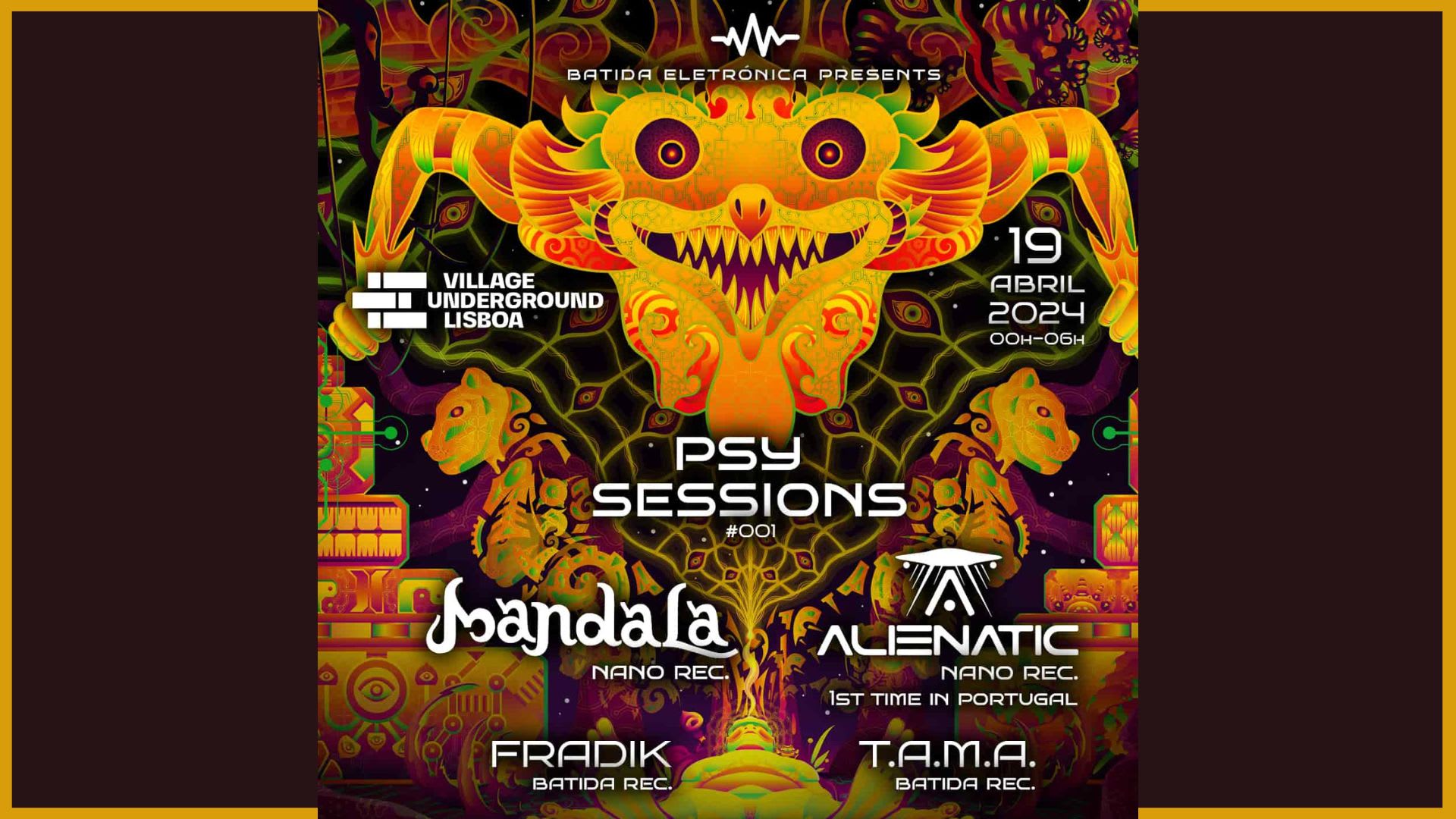 Batida Eletrónica Presents Psy Sessions