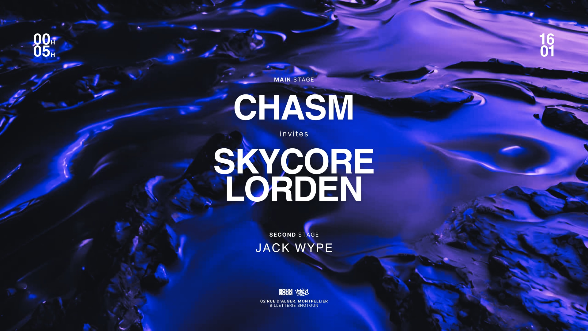 Verxus : Chasm Invites Skycore - Lorden
