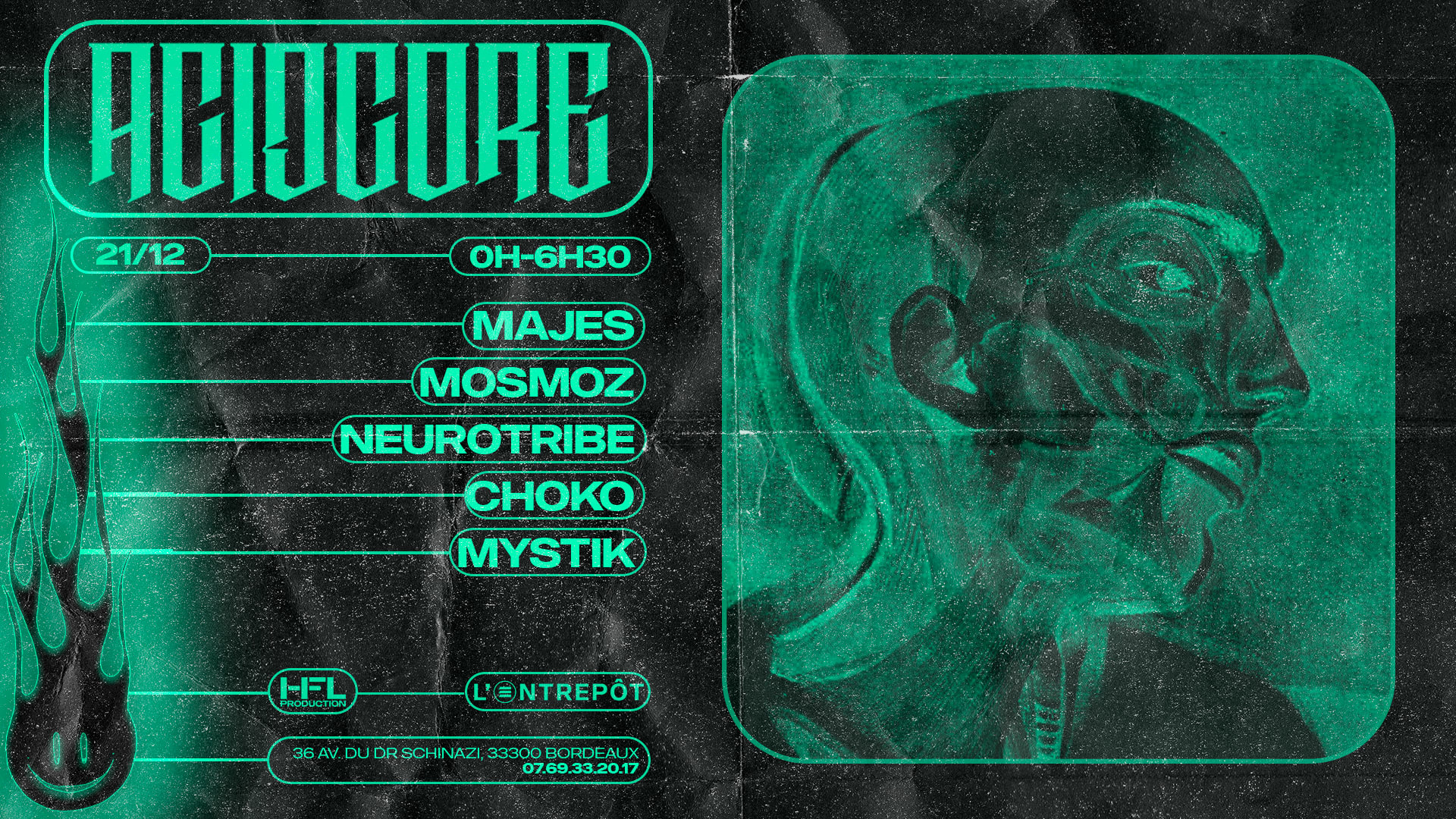 Acidcore W/ Majes / Choko / Mosmoz / Neurotribe / Mystik