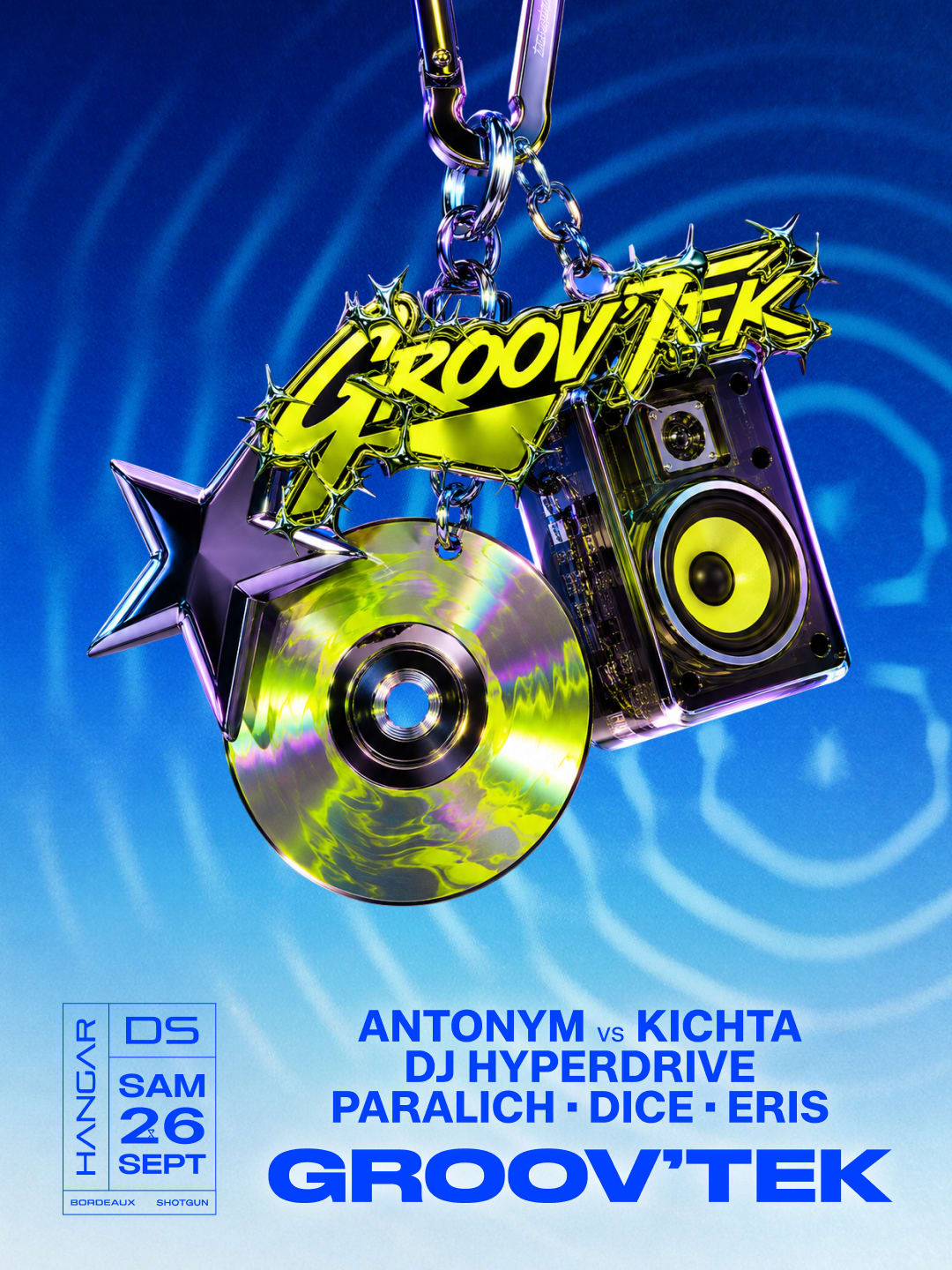 Groov'tek // Antonym Vs Kichta - Dj Hyperdrive - Paralich