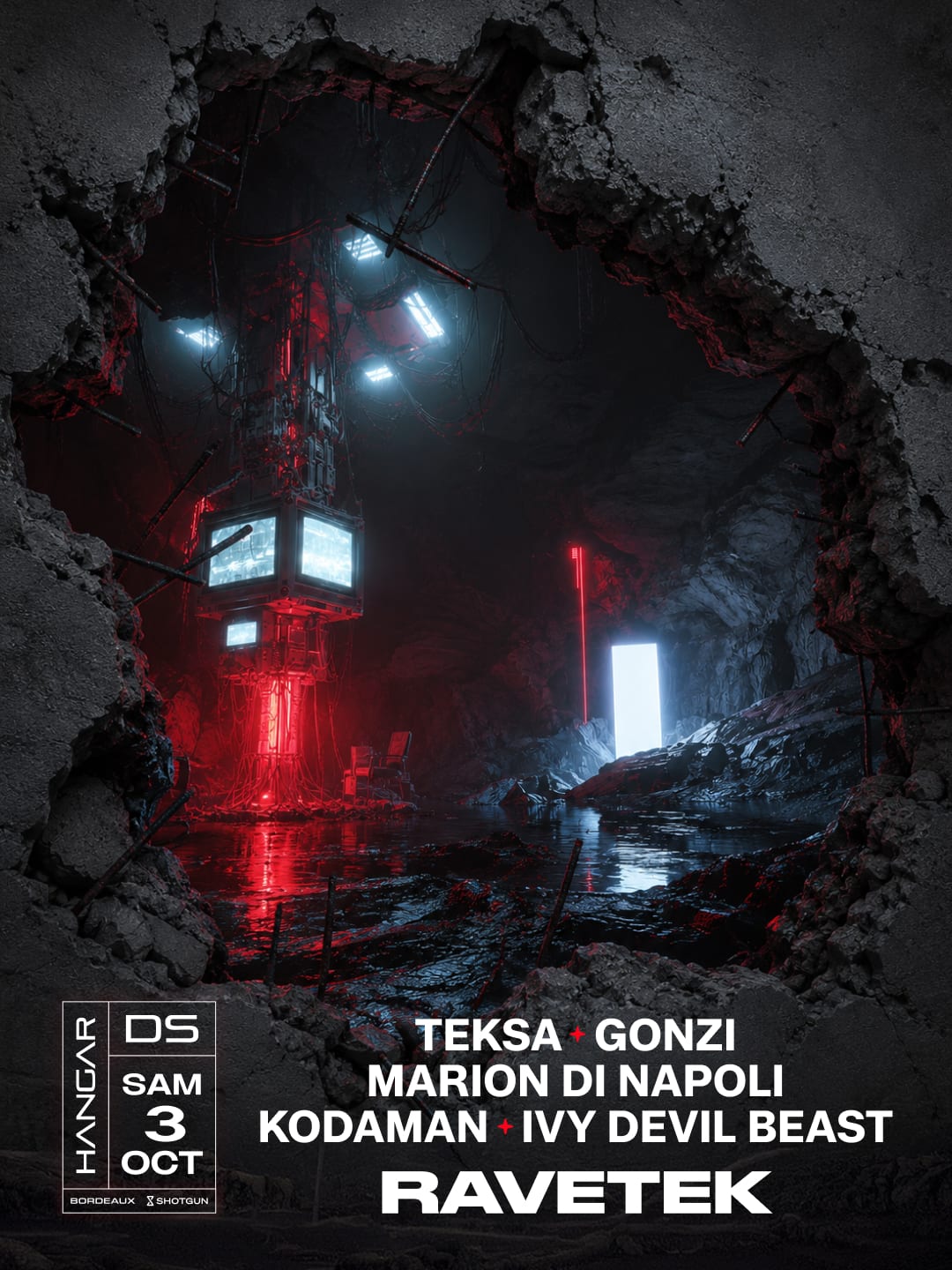 Ravetek // Teksa - Gonzi - Marion DI Napoli - Kodaman