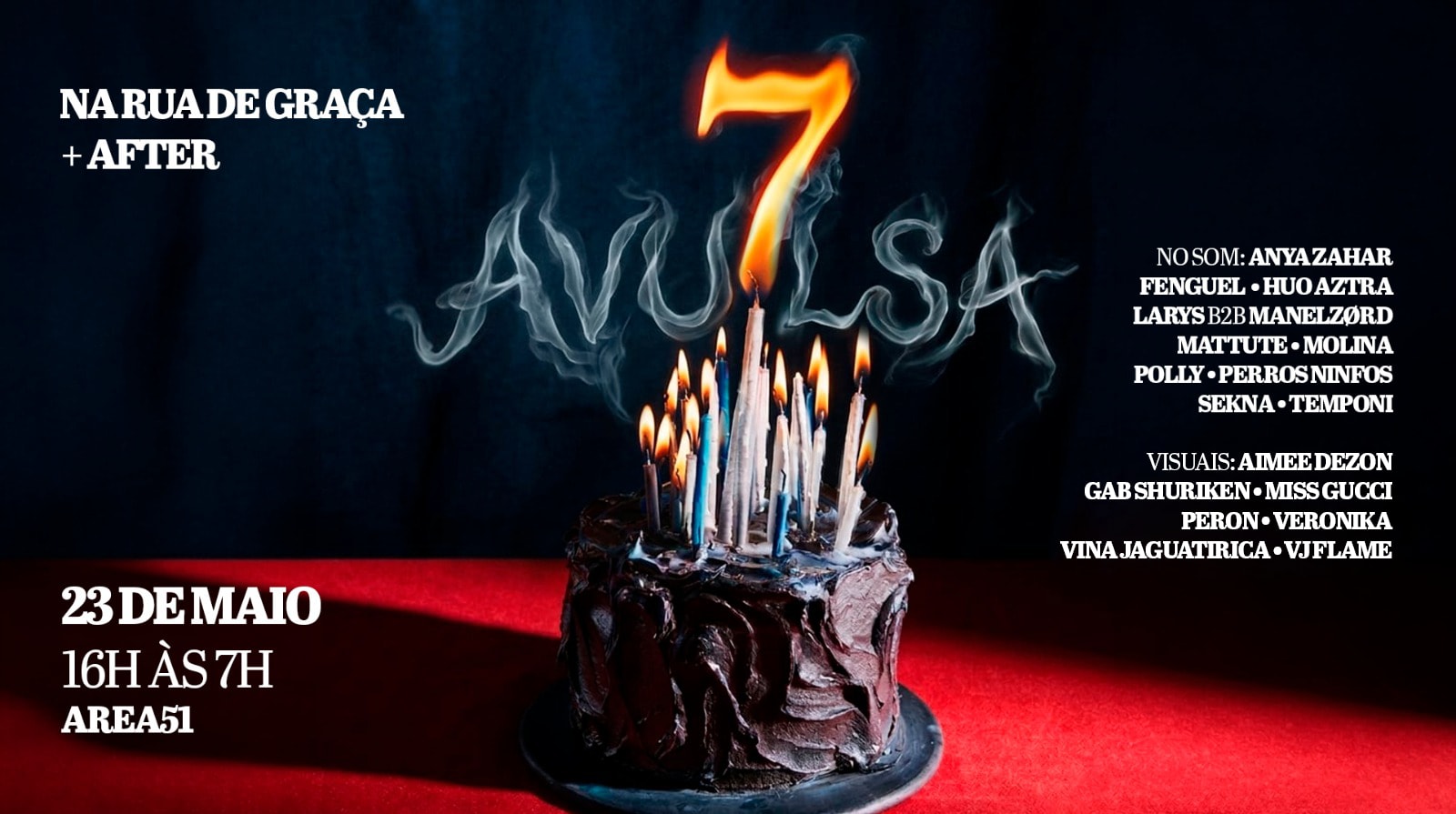 Avulsa 7 Anos: De Graça Na Rua + After