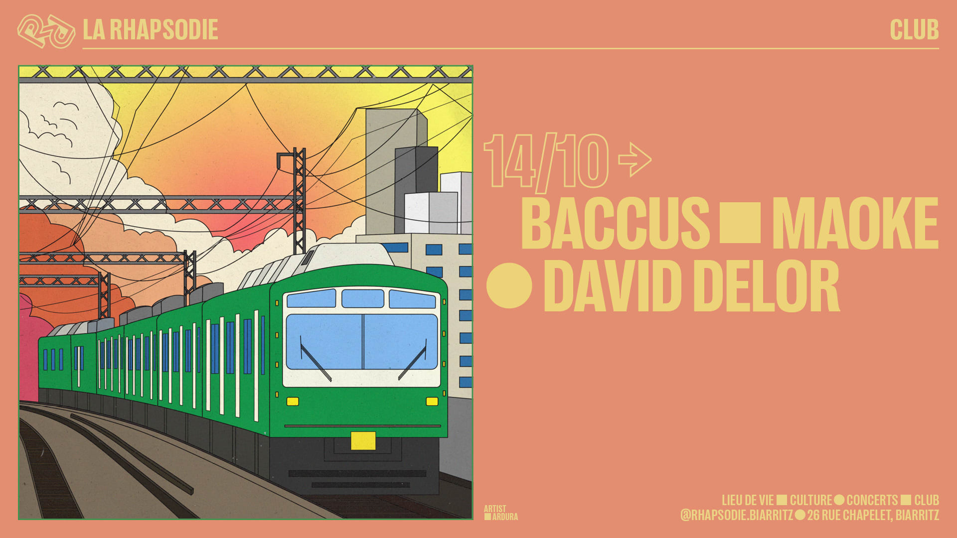 La Rhapsodie • Baccus, Maoke, David Delor