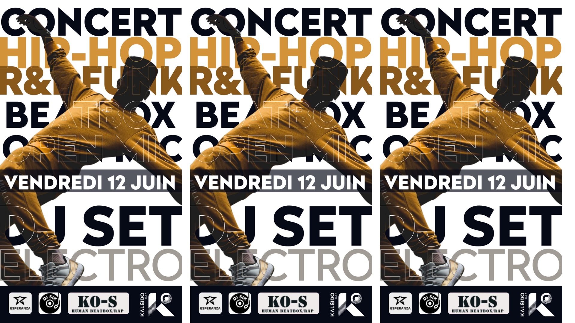 Hip Hop, Funk, Concert, Open Mic & Dj Set