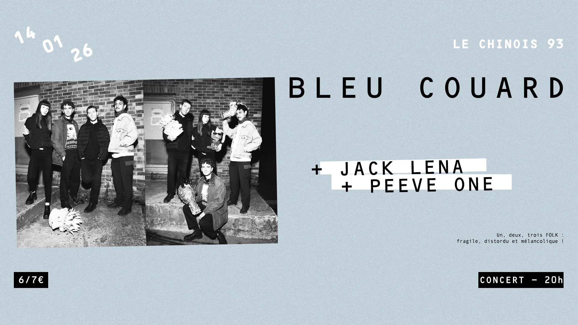 Bleu Couard + Jack Lena + Peeve One