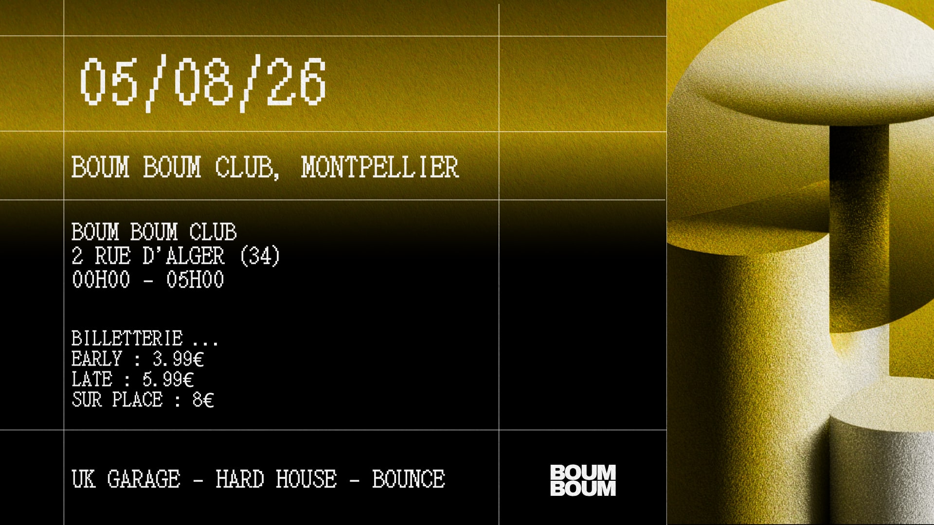 Boum Boum : Before