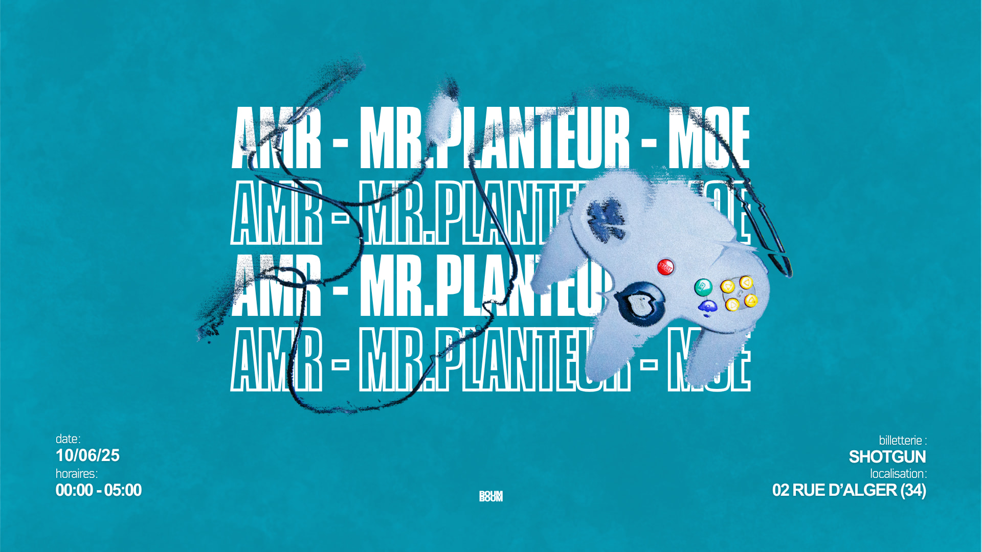 Boum Boum : Amr - Mr.Planteur - Moe