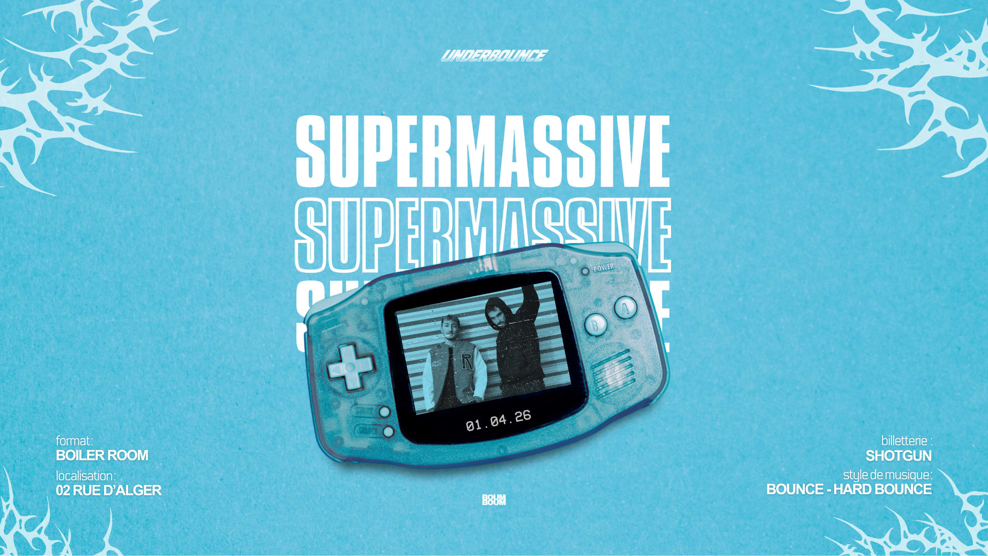 Underbounce : Supermassive