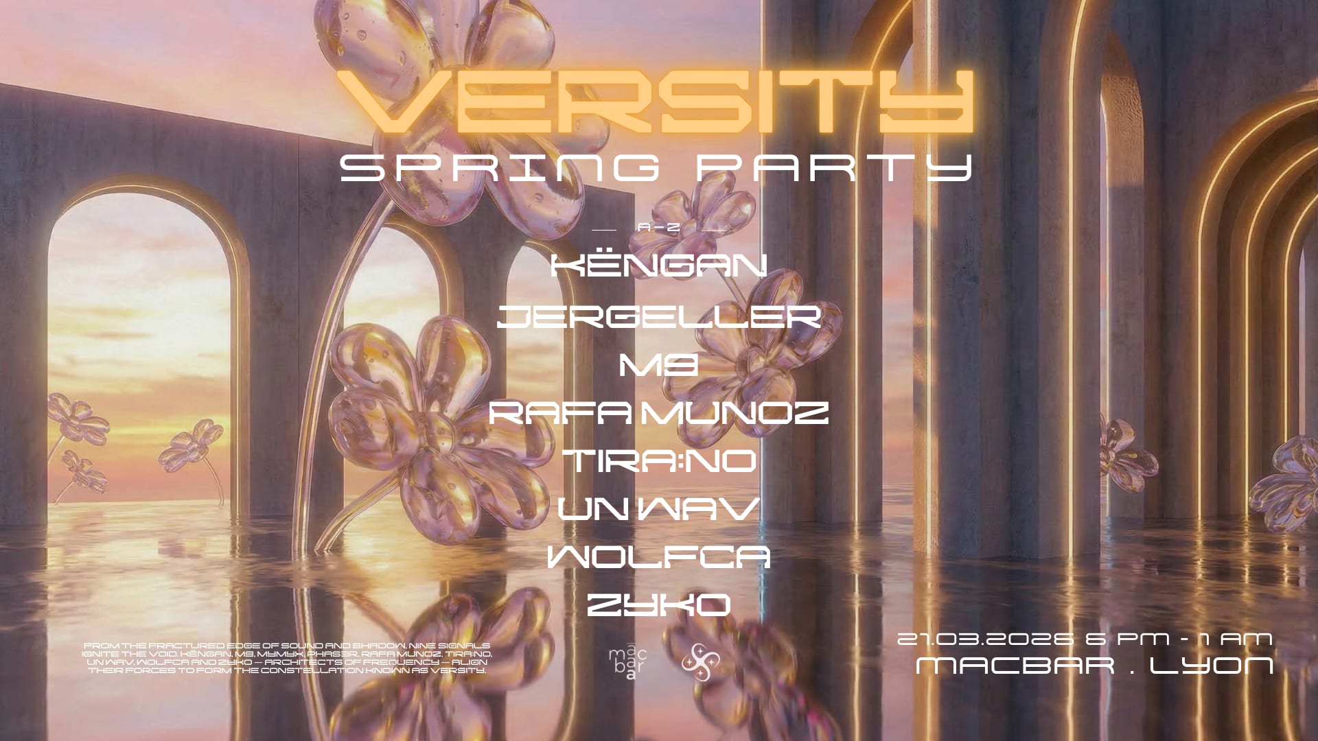 Versity: Spring Party! W/ Këngan, Zyko,M9i,Wolfca,Tira:No...