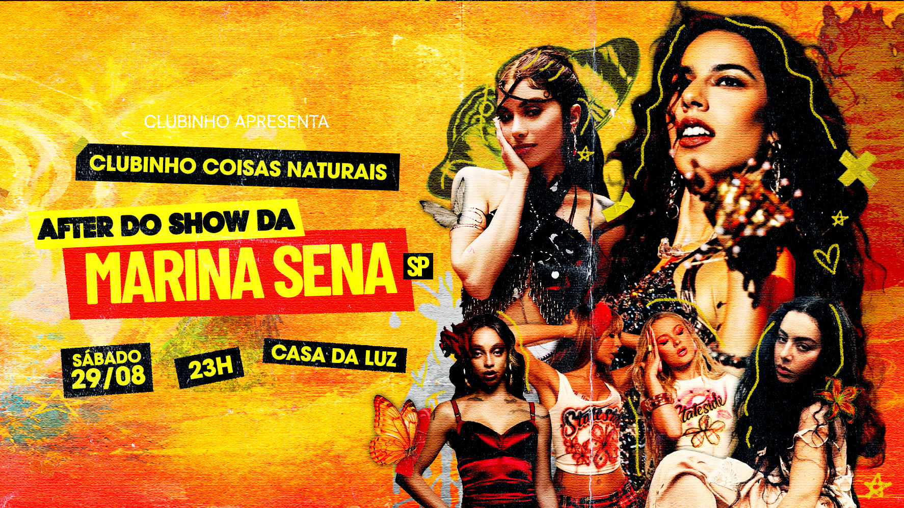 Clubinho: Coisas Naturais | After Do Show Da Marina Sena