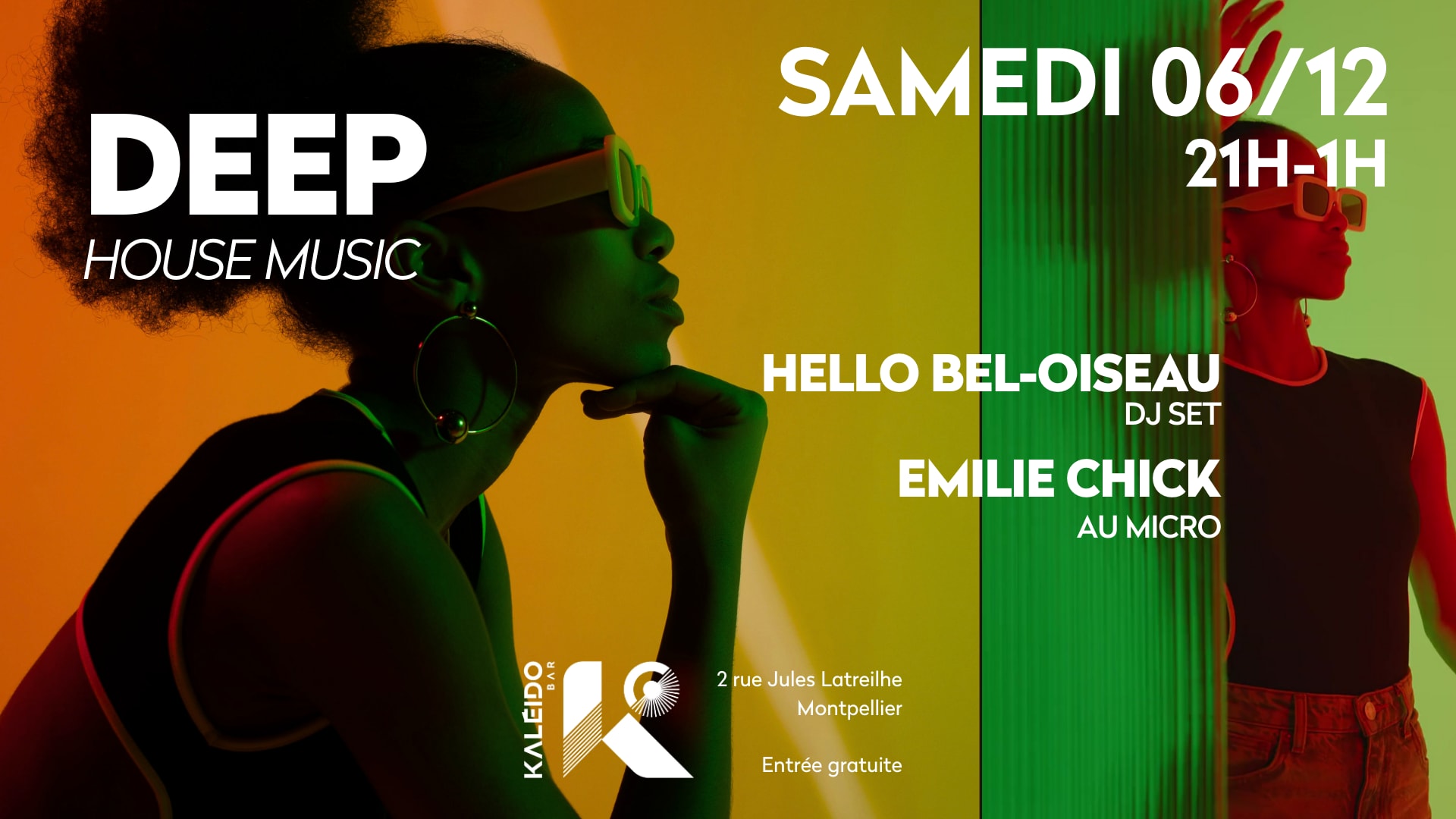 Deep House Avec Special Guest Au Micro !