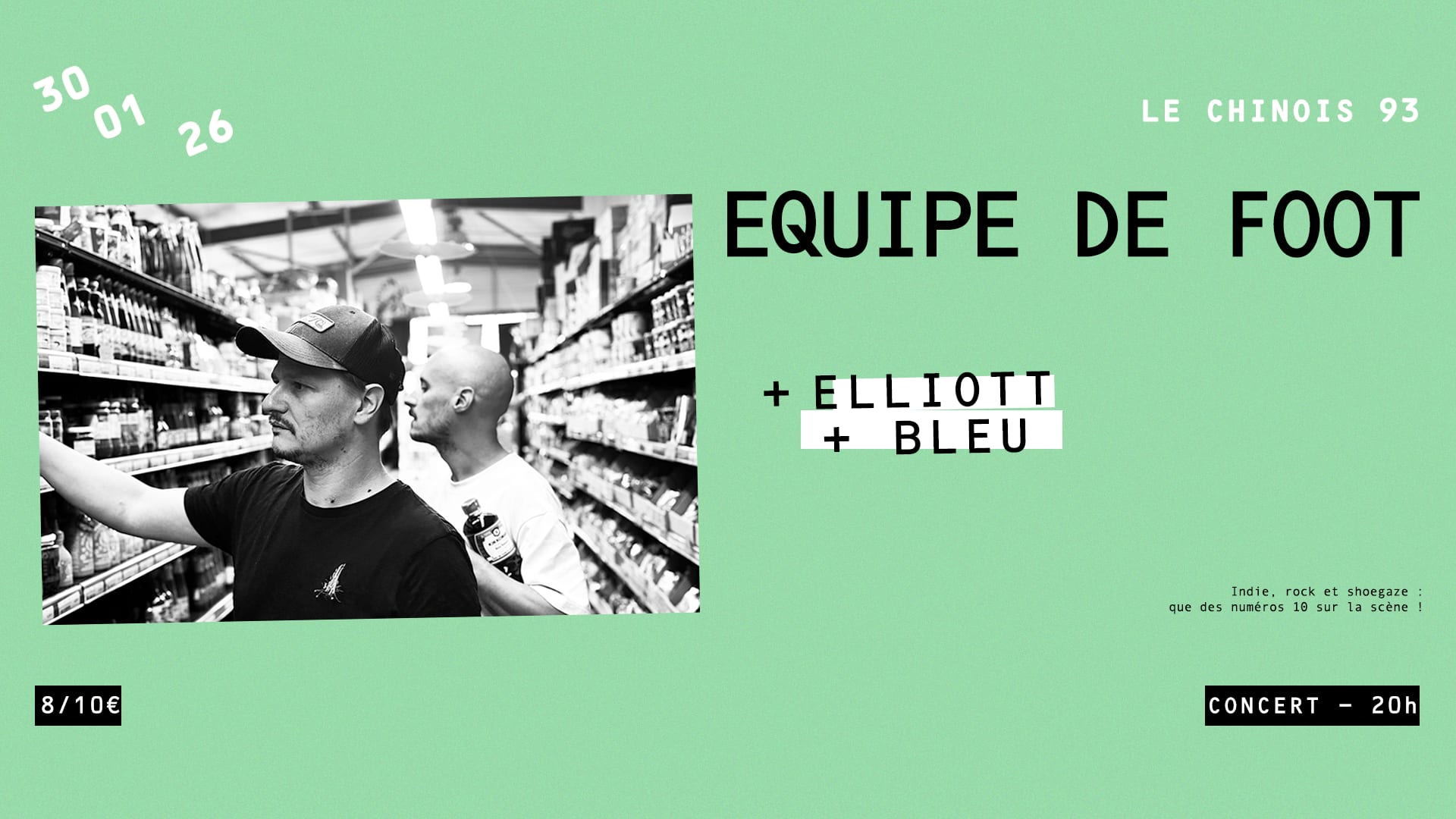 Equipe De Foot + Elliott + Bleu