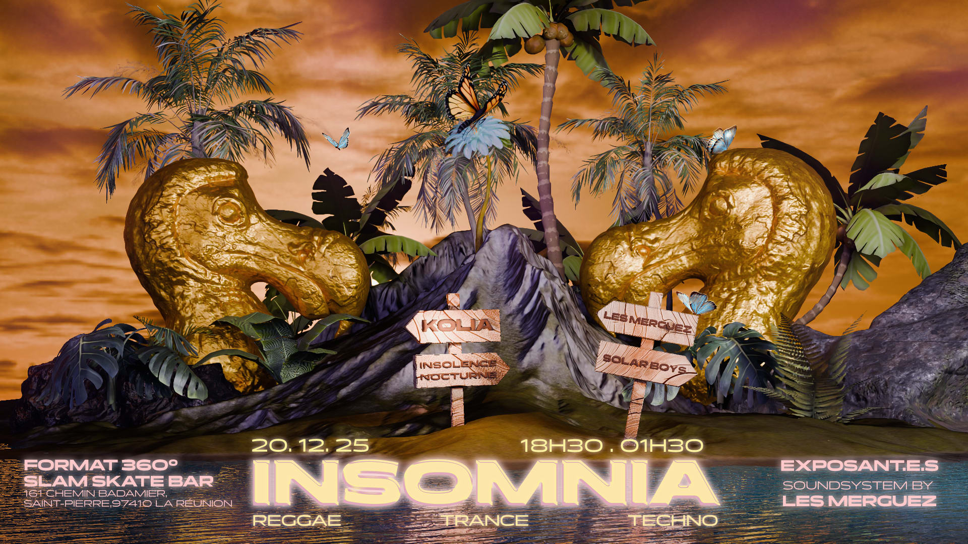 Insomnia X Slam : Merguez, Insolence, Solar Boys, Kolia