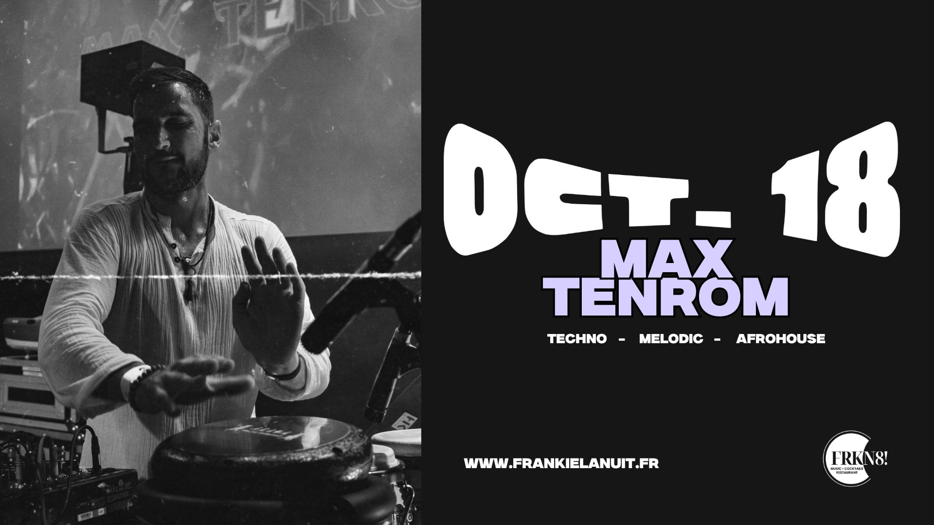 Max Tenrom Chez Frankie La Nuit