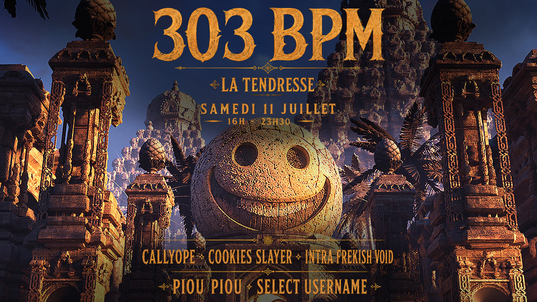 303bpm - Musiques Psychédéliques - @ La Tendresse
